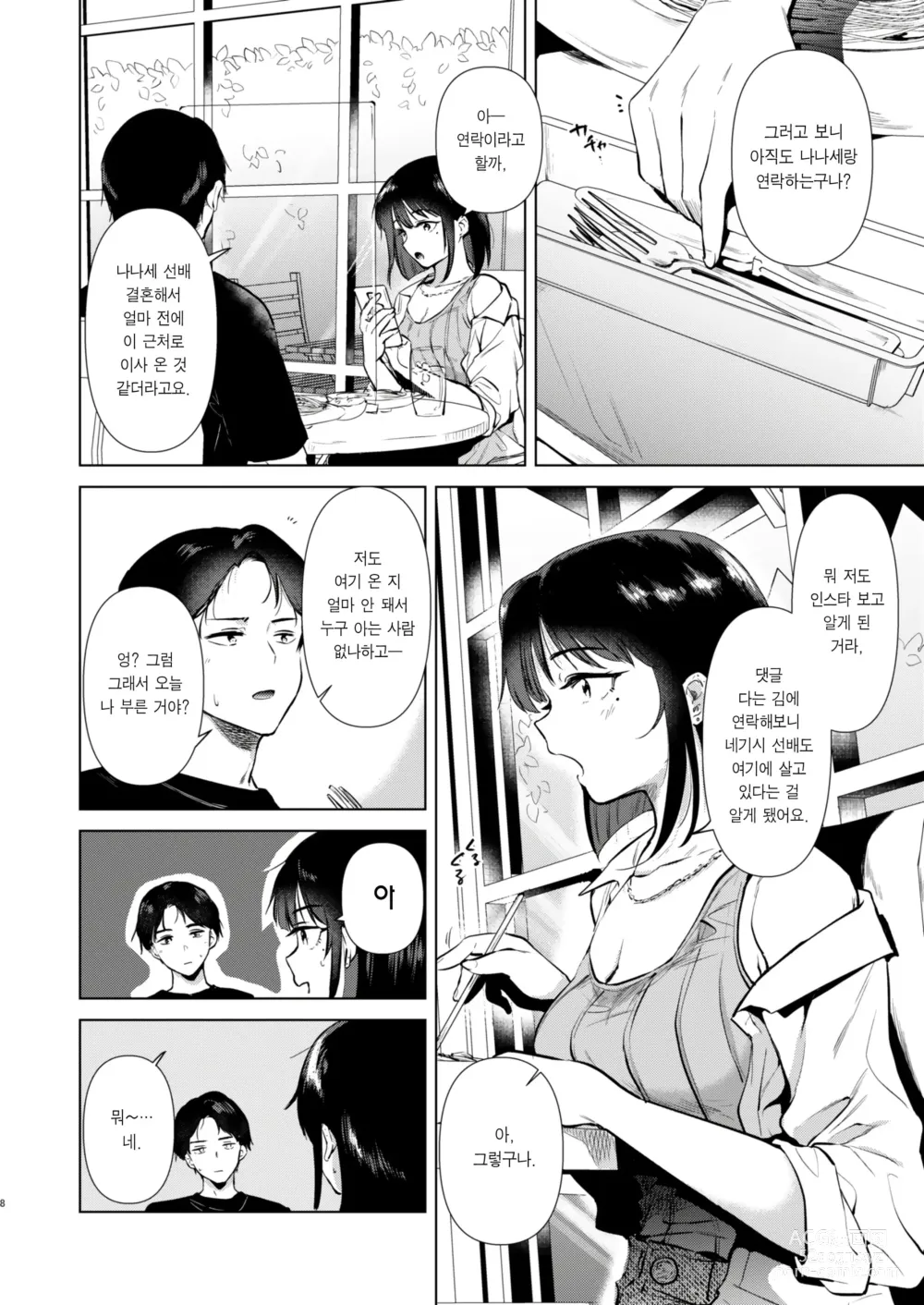 Page 8 of doujinshi 선배, 내일 한가하세요? (decensored)