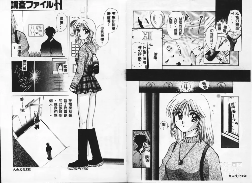 Page 68 of manga Chousa File H - Investigation File