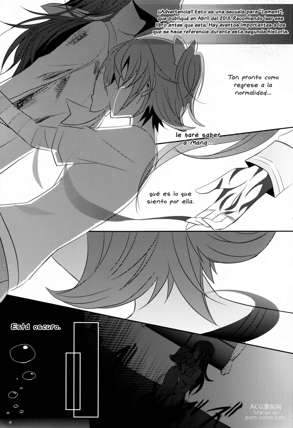 Page 2 of doujinshi Lament -Hope or Despair-