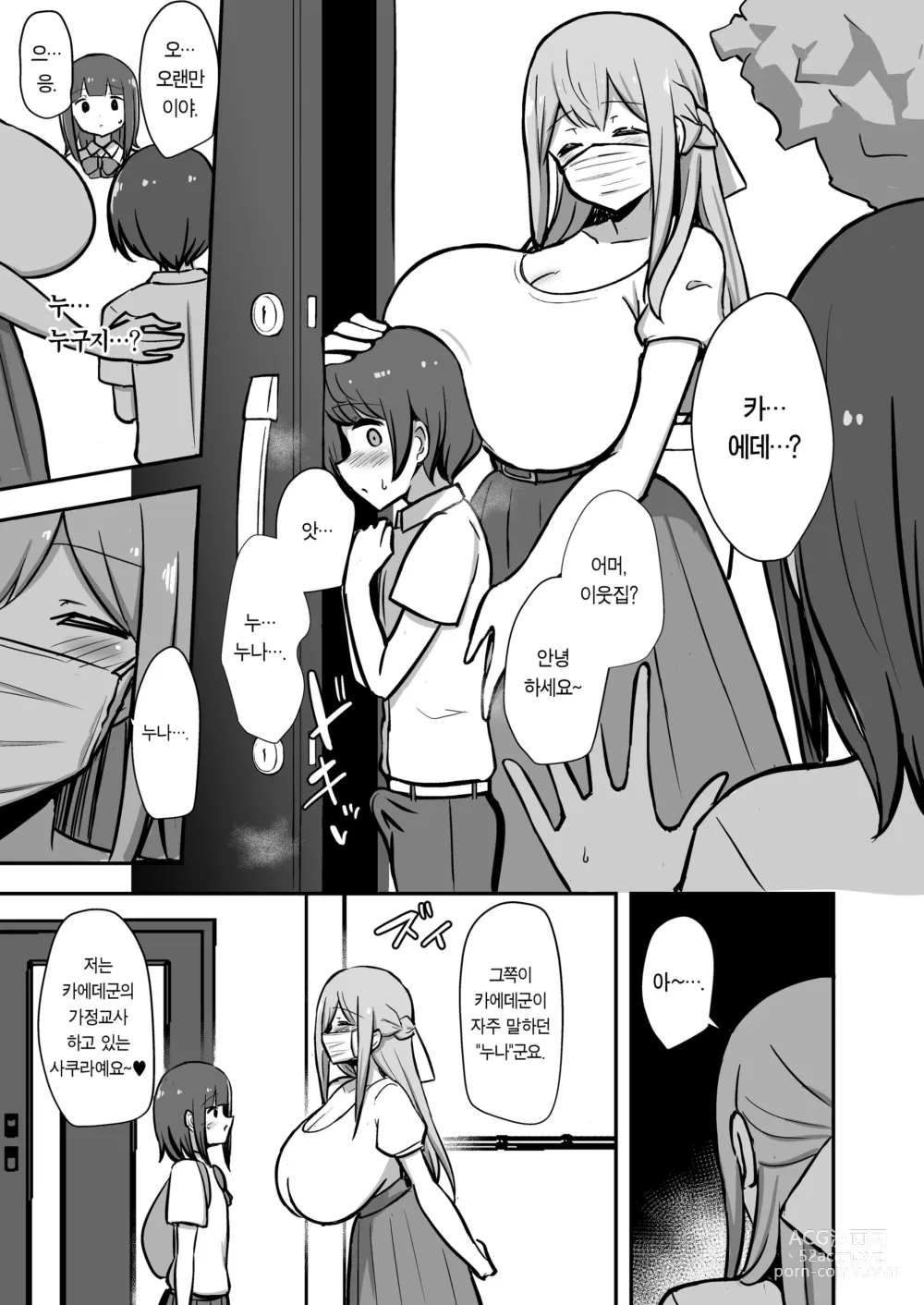 Page 19 of doujinshi 나와 누나의 기분 좋은 공부