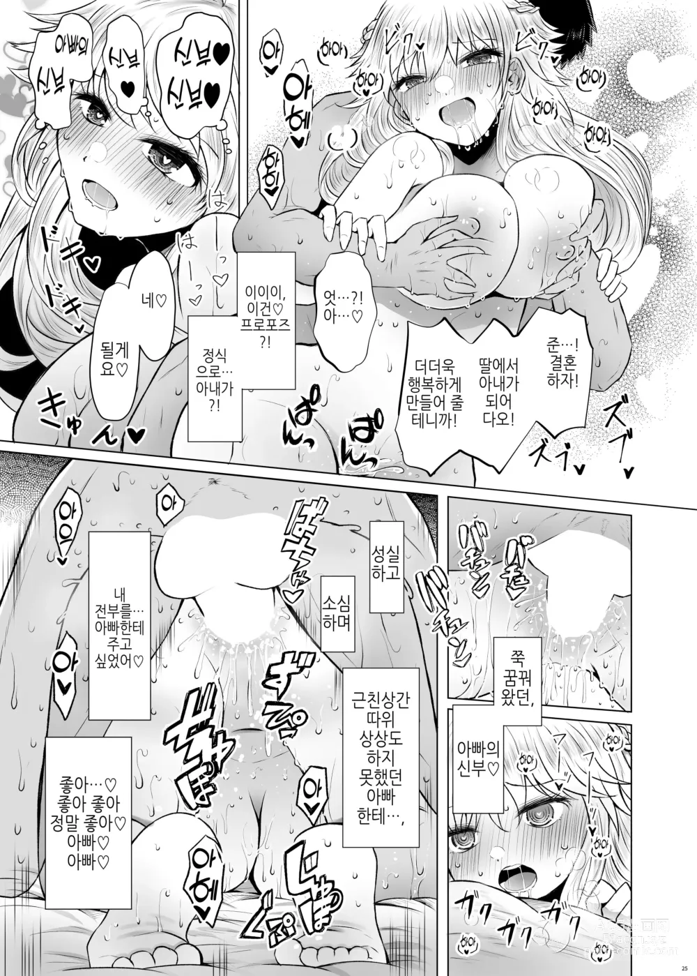 Page 25 of doujinshi 유전성 질환의 위험이 없다면 친아빠랑 아이를 만들어도 괜찮지?