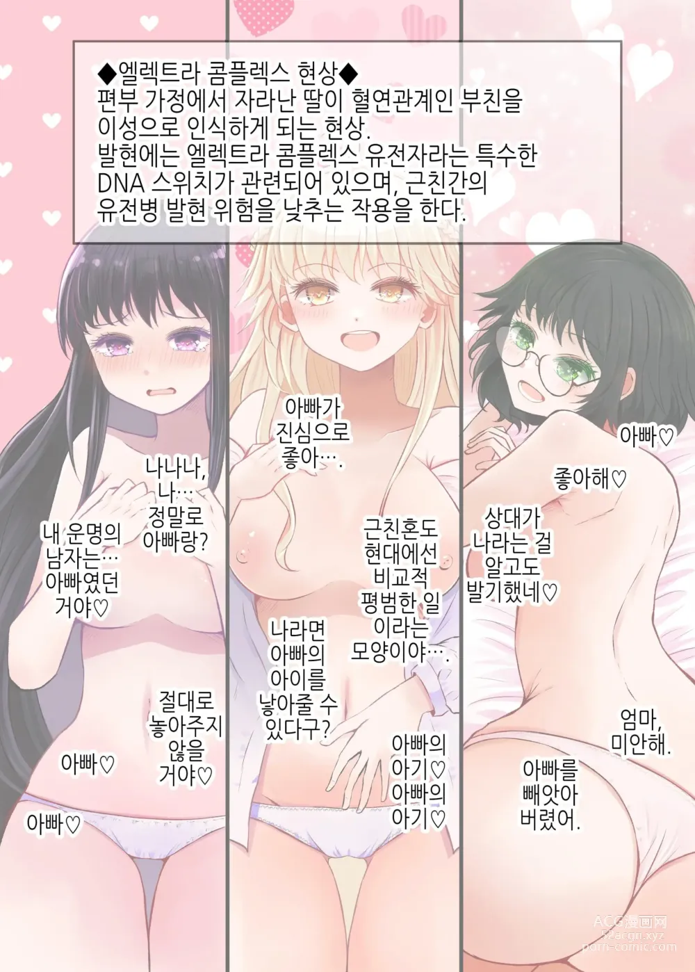 Page 32 of doujinshi 유전성 질환의 위험이 없다면 친아빠랑 아이를 만들어도 괜찮지?