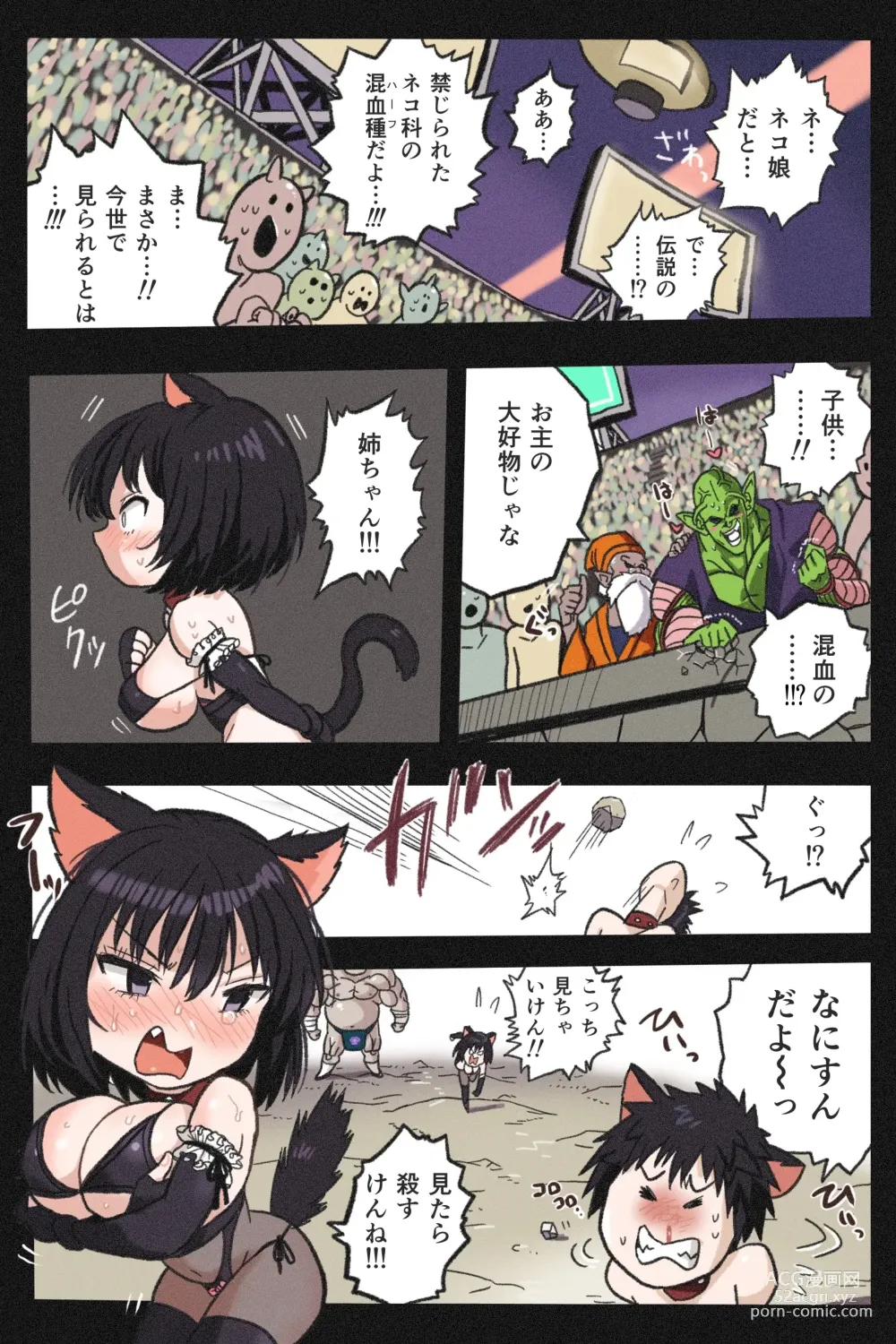 Page 10 of doujinshi Mankoku Bujutsukai 4 ~Yakuzuke Neko Musume Choukyou Hen~