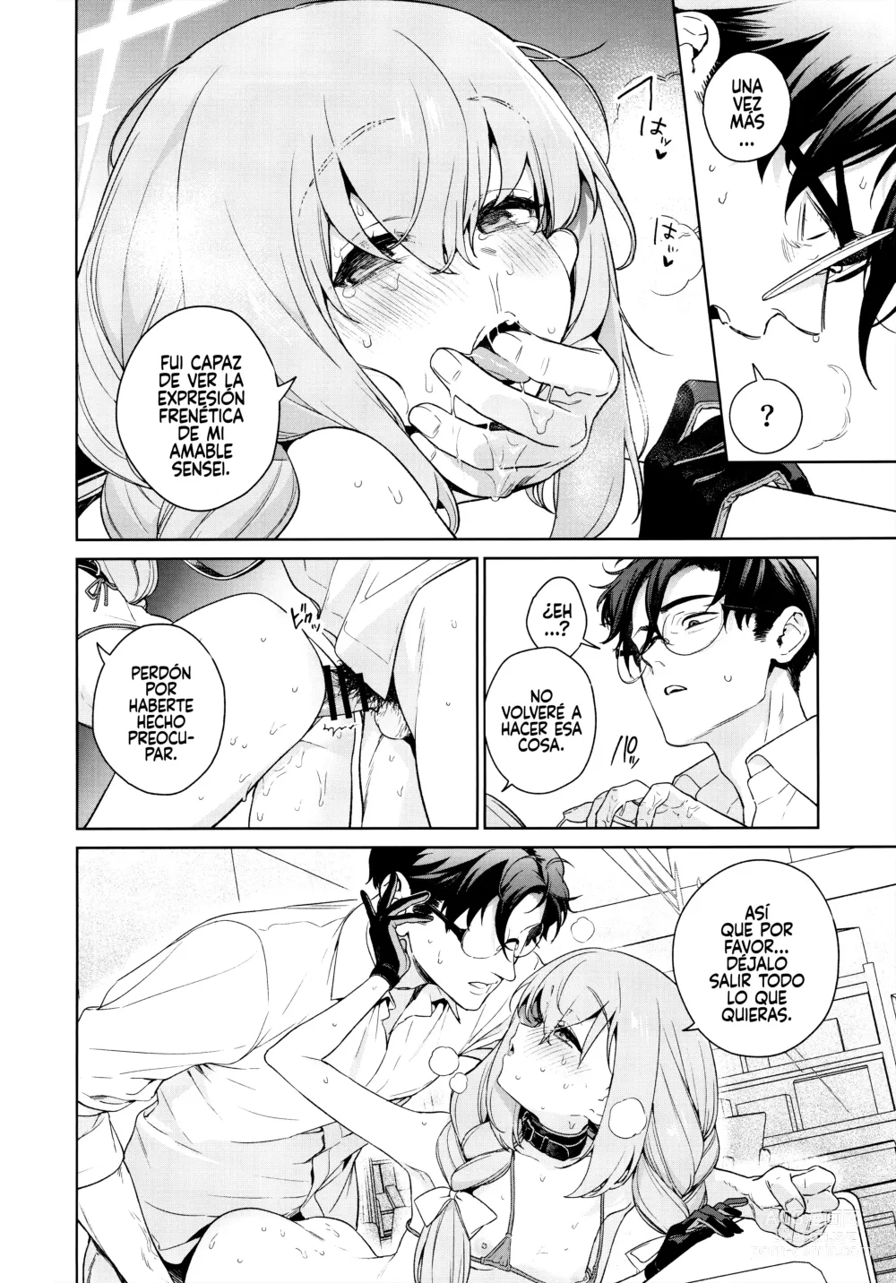 Page 31 of doujinshi Oshiete, Sensei