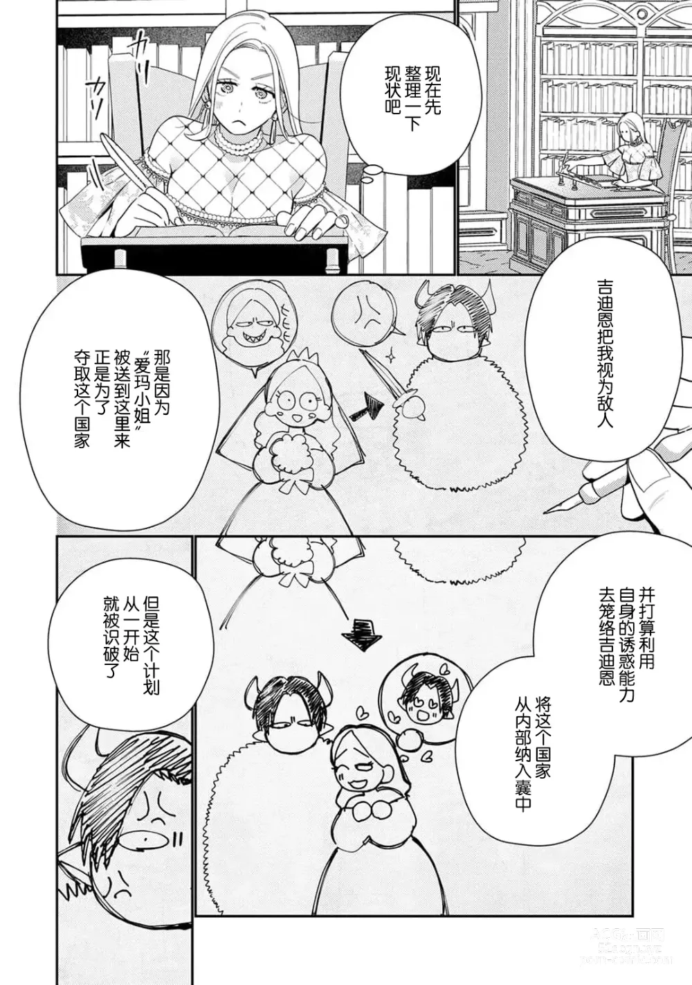 Page 85 of manga 转生成为恶役大小姐，迎接不H就会死的命运~与敌国国王的笼络联姻~ 1-5