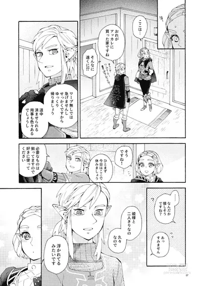 Page 3 of doujinshi Tadaima/ okaerio(The Legend of Zelda) [Sample