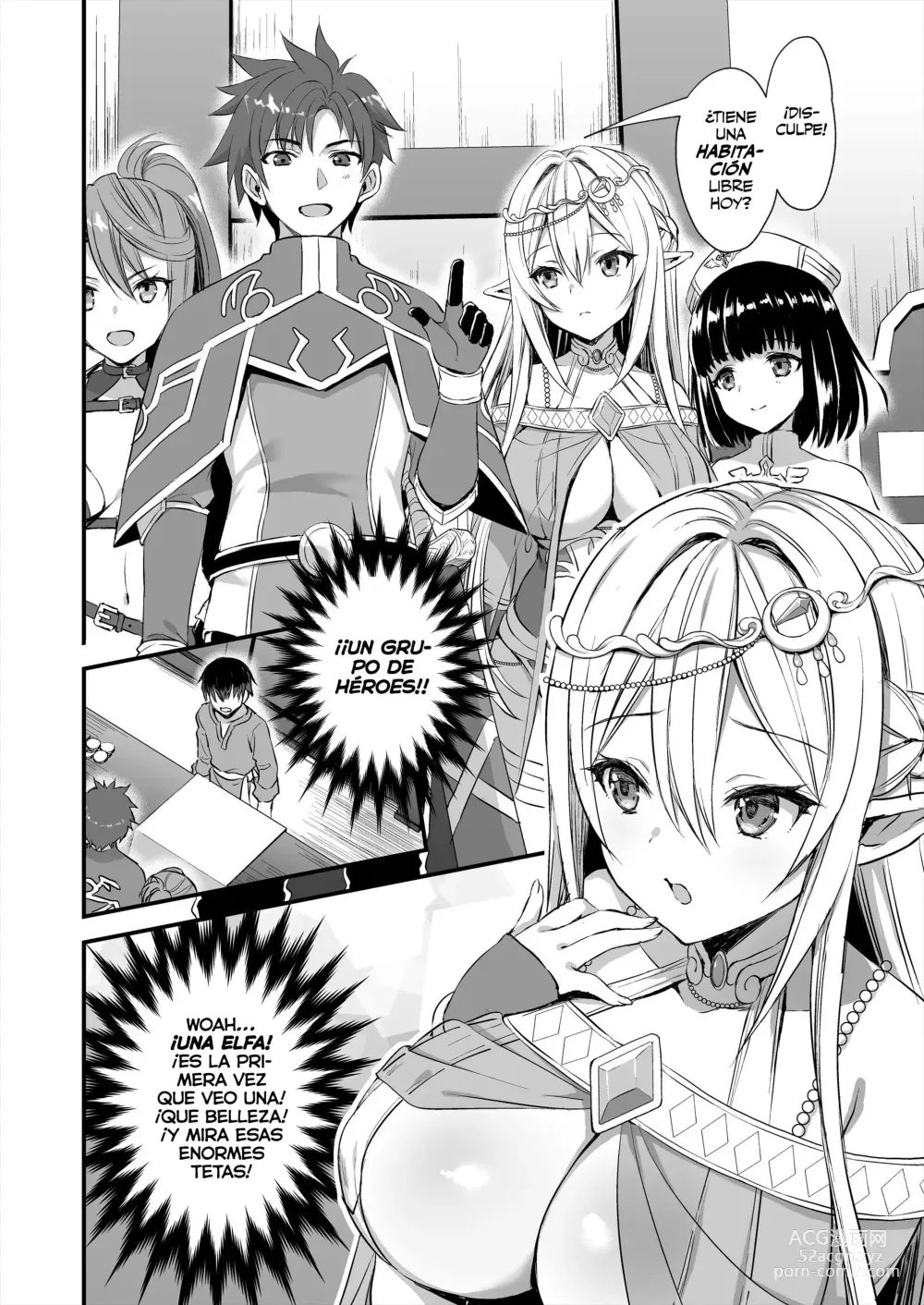 Page 3 of doujinshi Isekai Elf Hatsujou no Magan