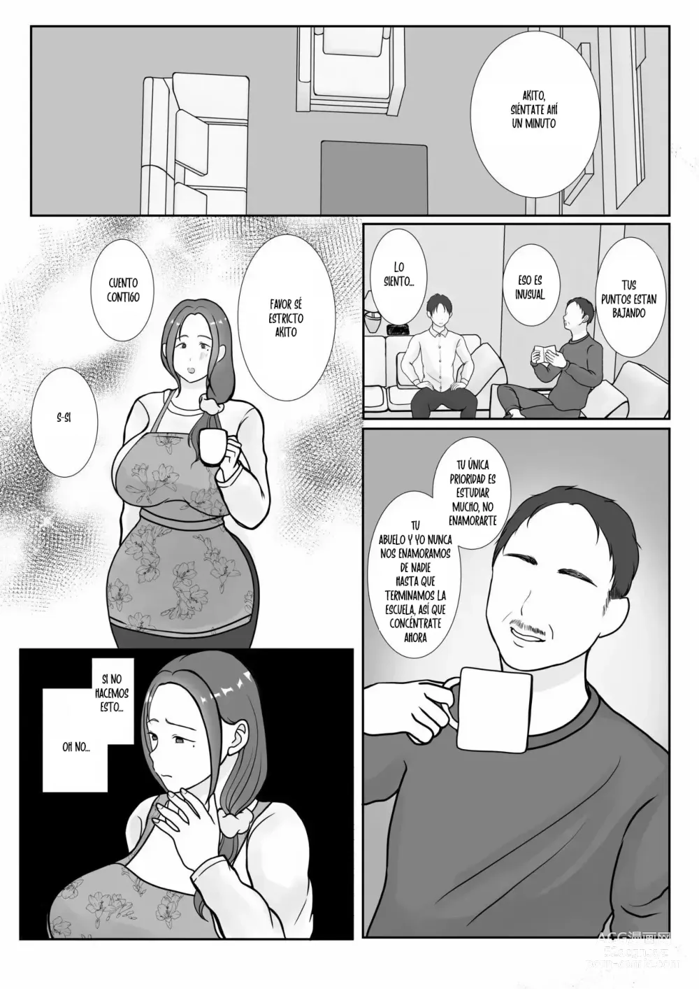 Page 58 of doujinshi Cómo me Enamoré de mi Mamá 1