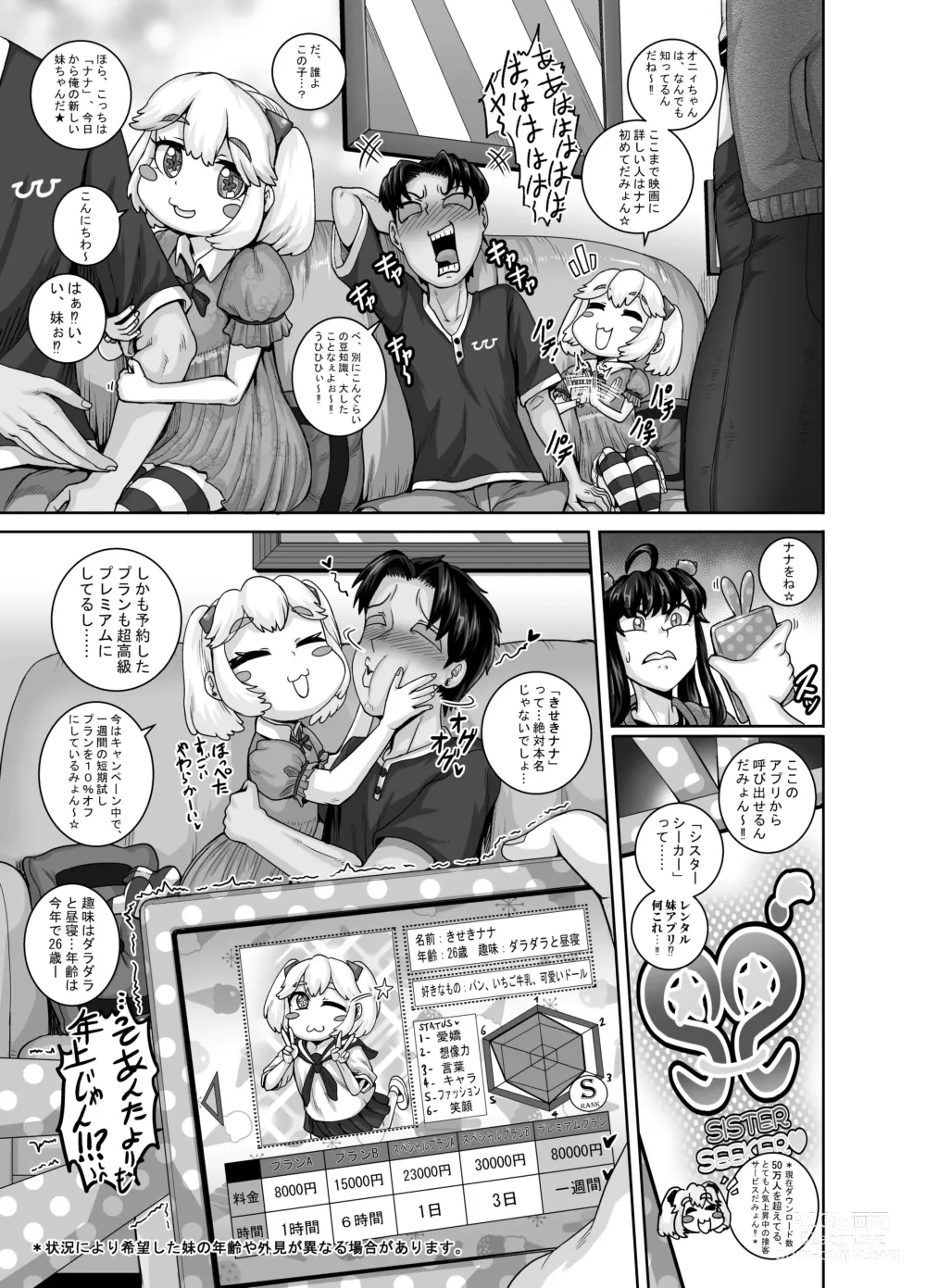 Page 15 of doujinshi Mukatsuku Imouto wa Chanto Shikaranakucha!! 3!!!