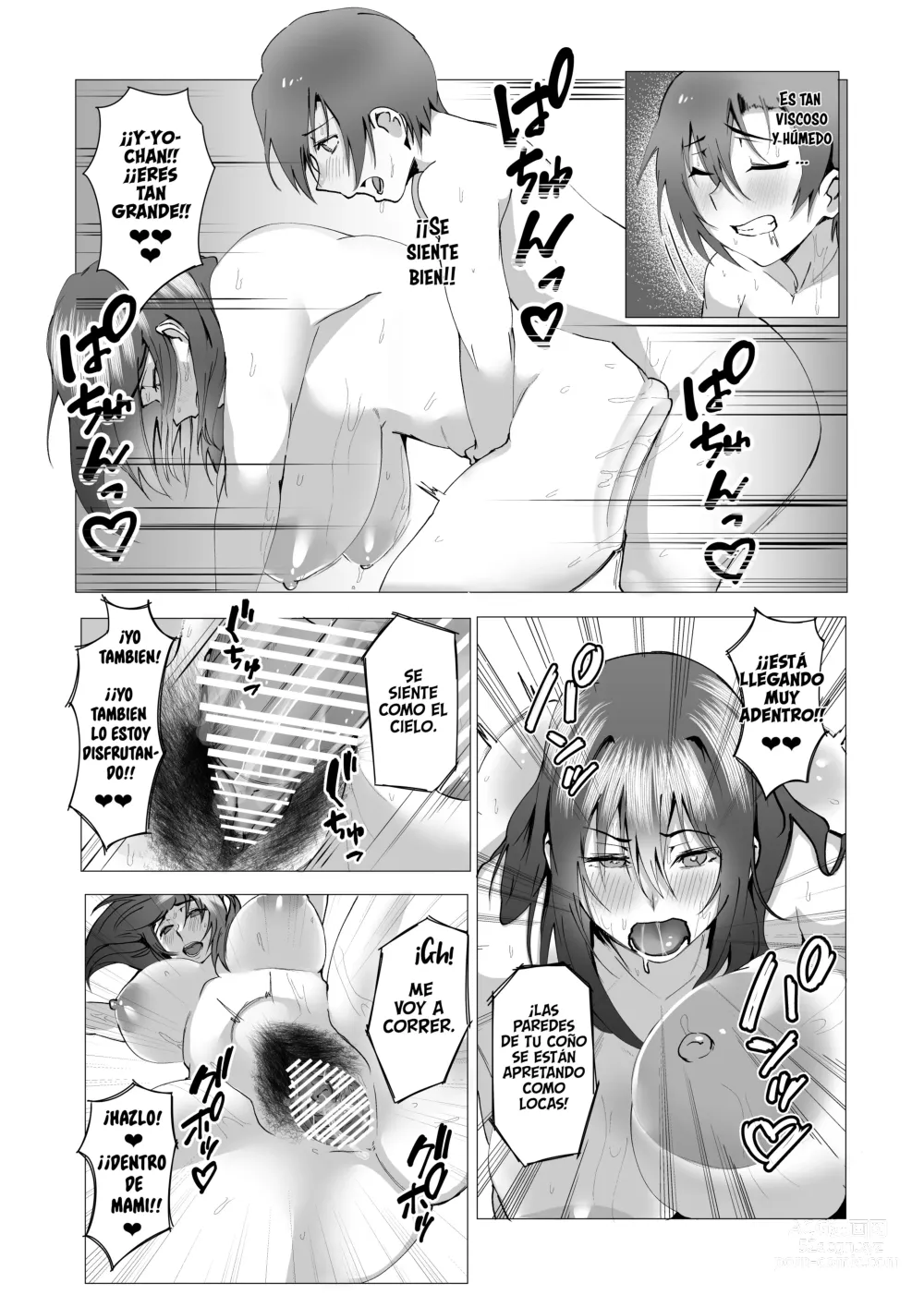 Page 39 of doujinshi ¿Estas bien con mami?