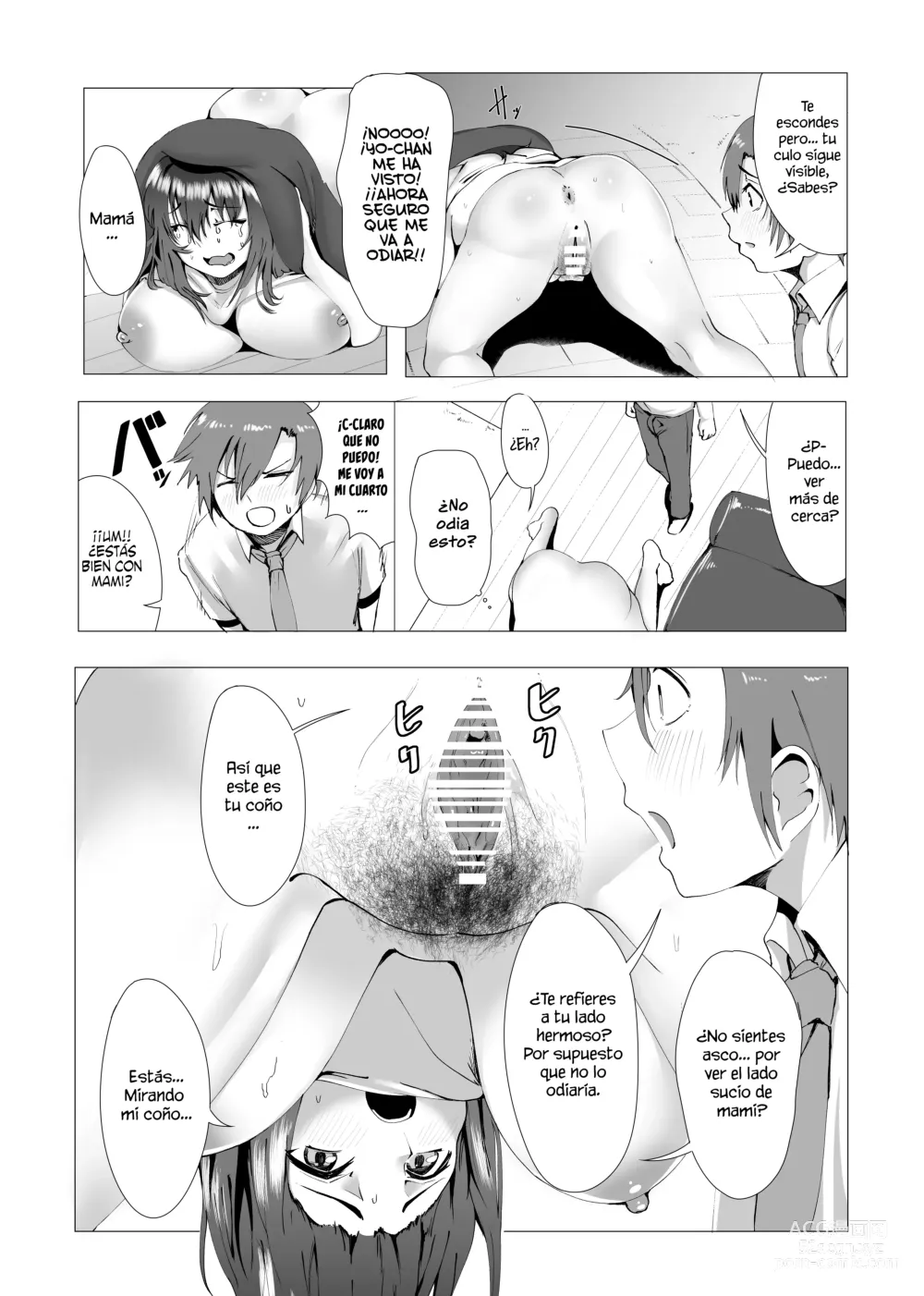 Page 9 of doujinshi ¿Estas bien con mami?