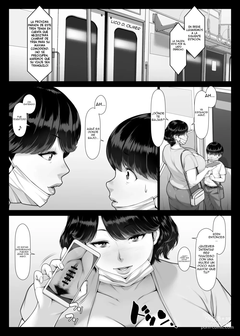 Page 22 of doujinshi El encuentro de una seductora madura tetona y un niño virgen