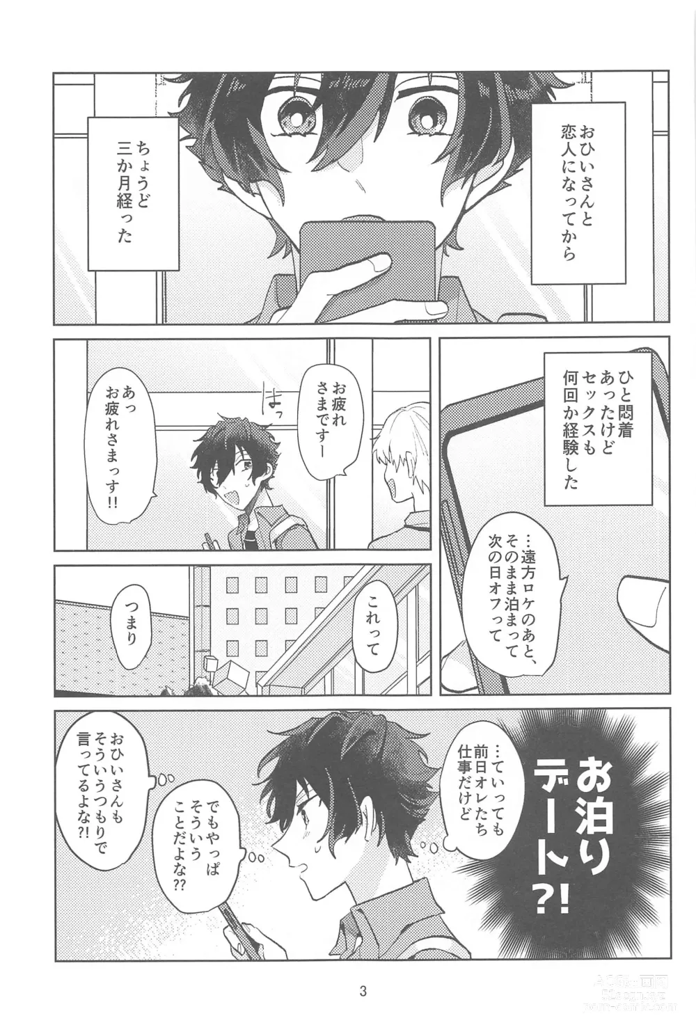 Page 2 of doujinshi Konna no Manga ni Kaitenai!