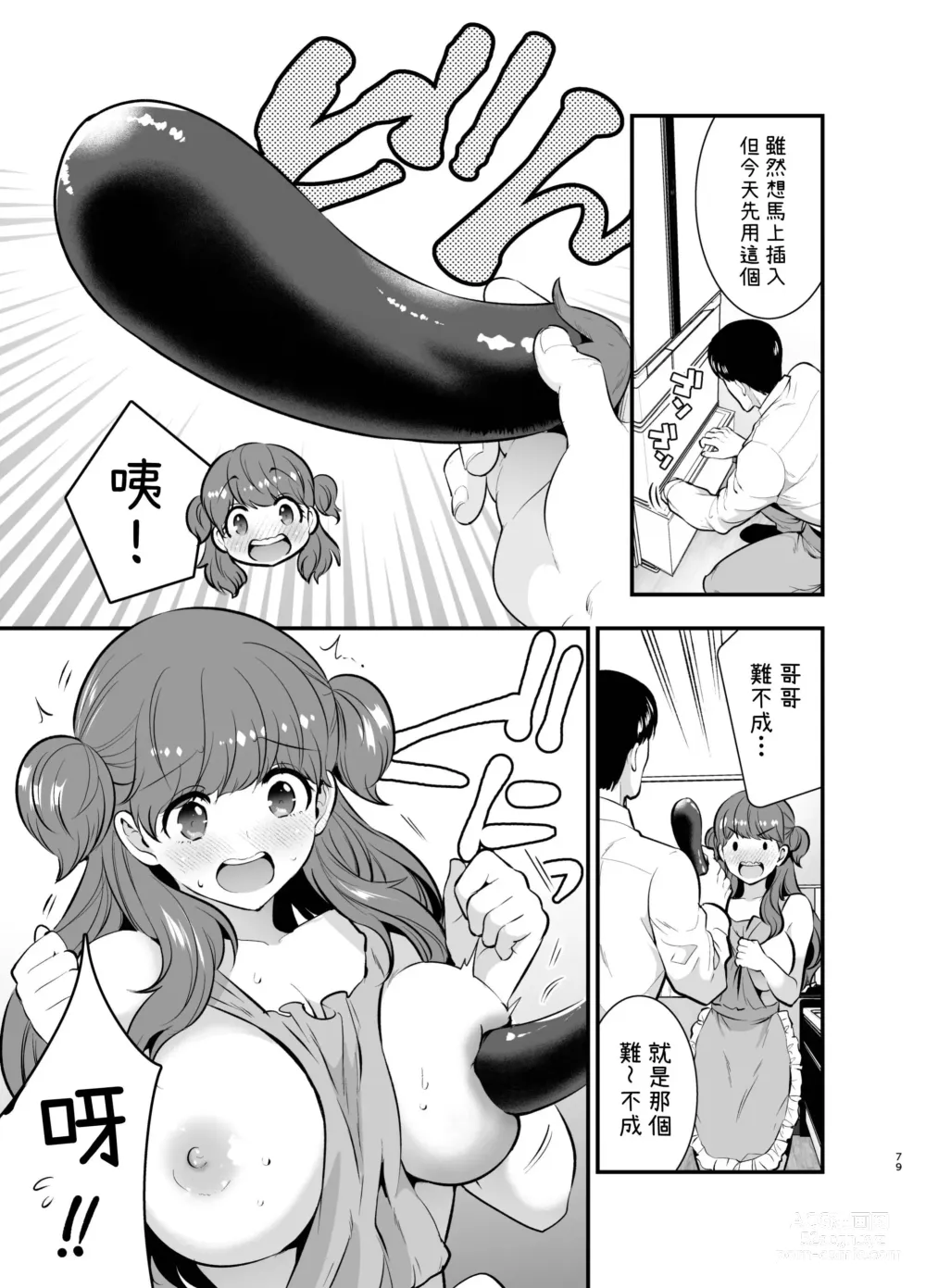 Page 79 of doujinshi Ruruka-chan wa Oshikake Yome!