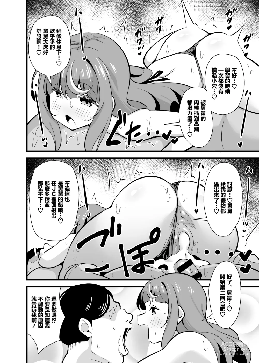 Page 17 of doujinshi 叔父催眠2 因為愛慕舅舅,被髮情期無法壓抑的姪女給瘋狂搾精的逆強姦♡