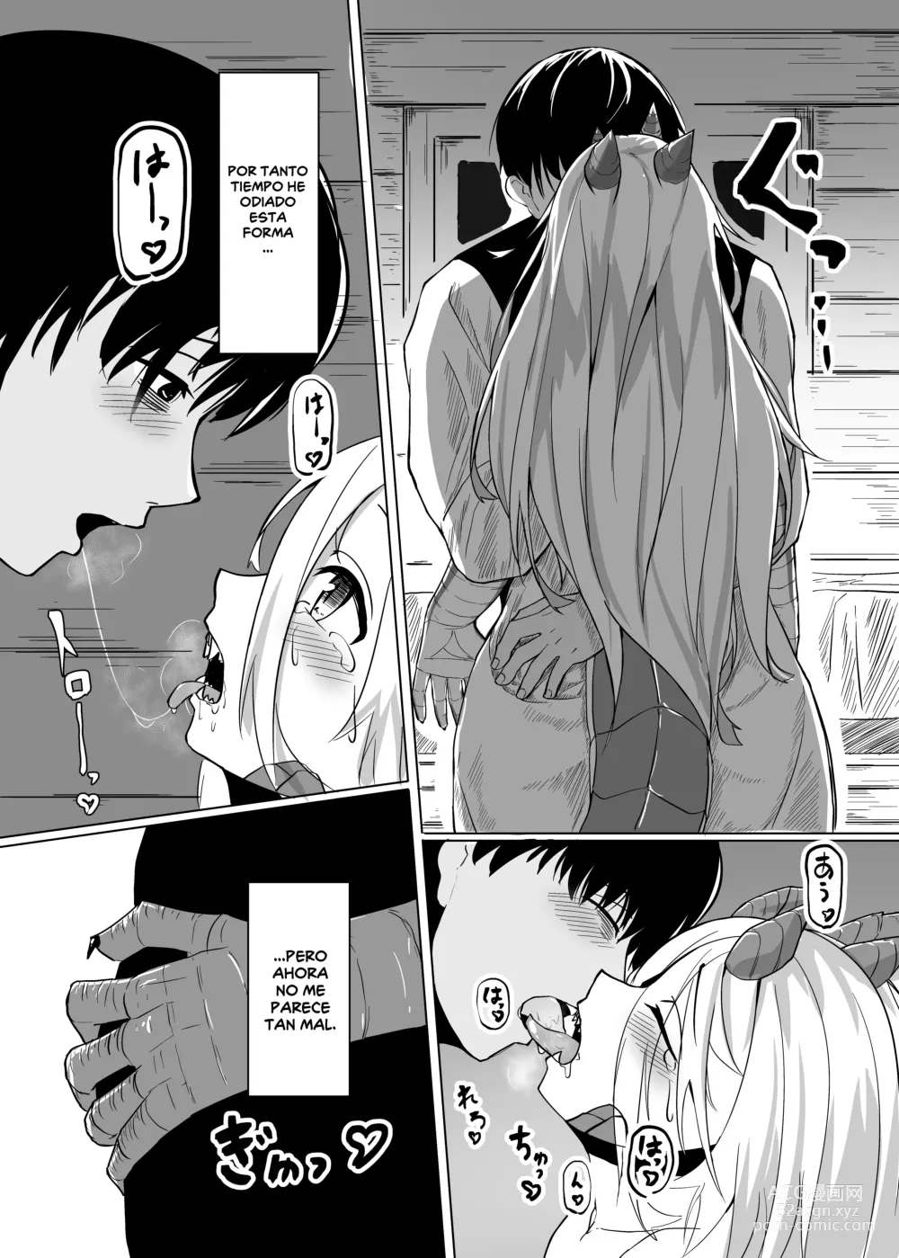 Page 26 of doujinshi Konna Sugata no Watashi demo Suki ni Natte kureru...? Hakugai Ryuujo to Genkai Koroshi-ya no Junai Kairaku Ochi