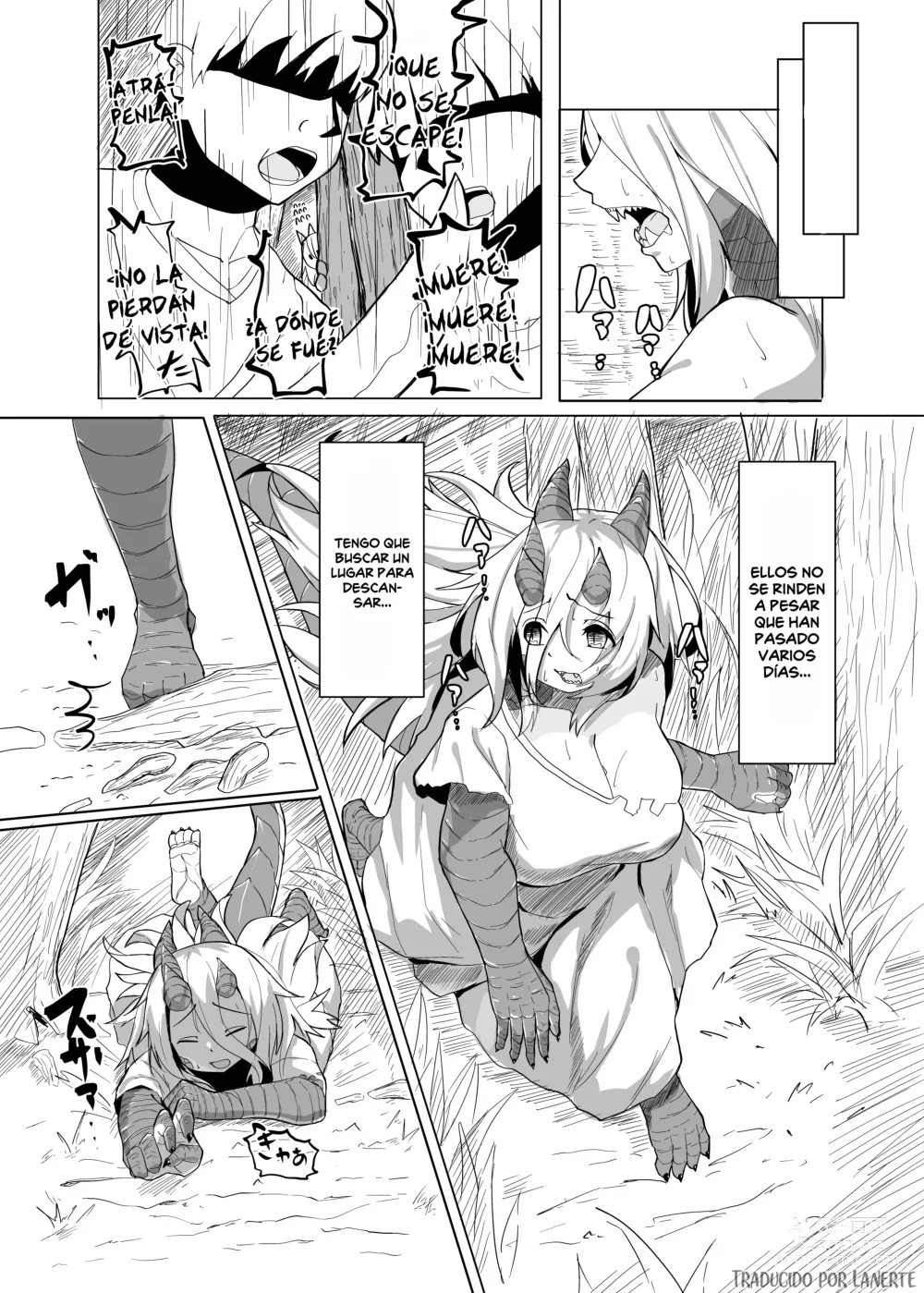 Page 4 of doujinshi Konna Sugata no Watashi demo Suki ni Natte kureru...? Hakugai Ryuujo to Genkai Koroshi-ya no Junai Kairaku Ochi