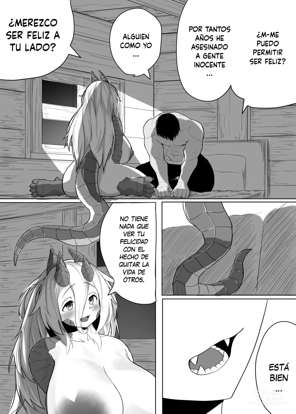 Page 43 of doujinshi Konna Sugata no Watashi demo Suki ni Natte kureru...? Hakugai Ryuujo to Genkai Koroshi-ya no Junai Kairaku Ochi