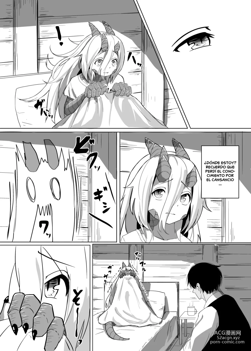 Page 8 of doujinshi Konna Sugata no Watashi demo Suki ni Natte kureru...? Hakugai Ryuujo to Genkai Koroshi-ya no Junai Kairaku Ochi