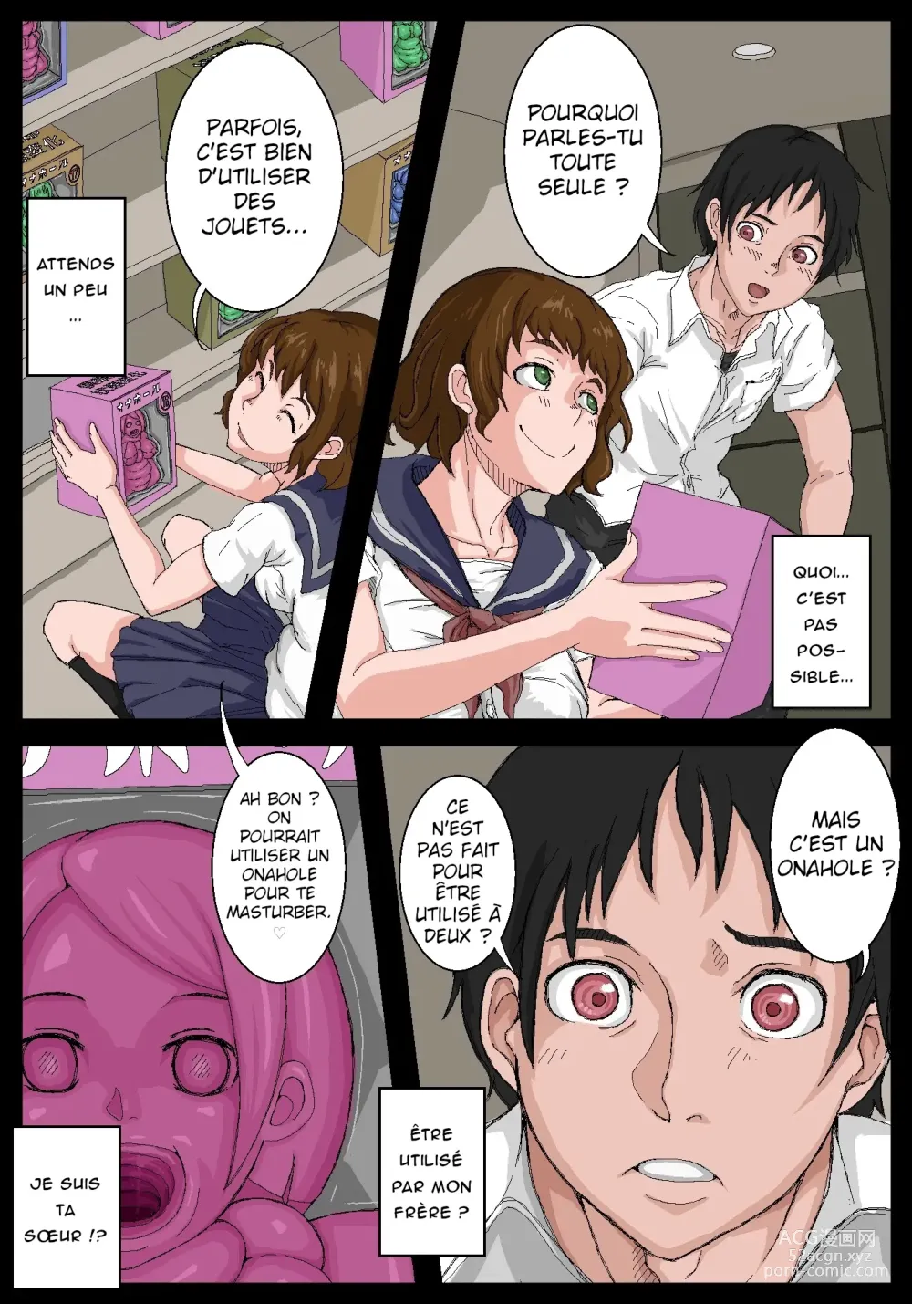 Page 23 of doujinshi Onahole Senpai.