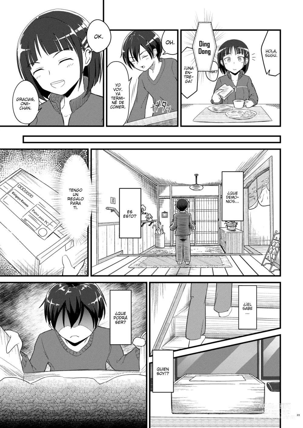 Page 21 of doujinshi Kiriko Route Another #01 ~Kousoku Denma Shojo Soushitsu Hen~