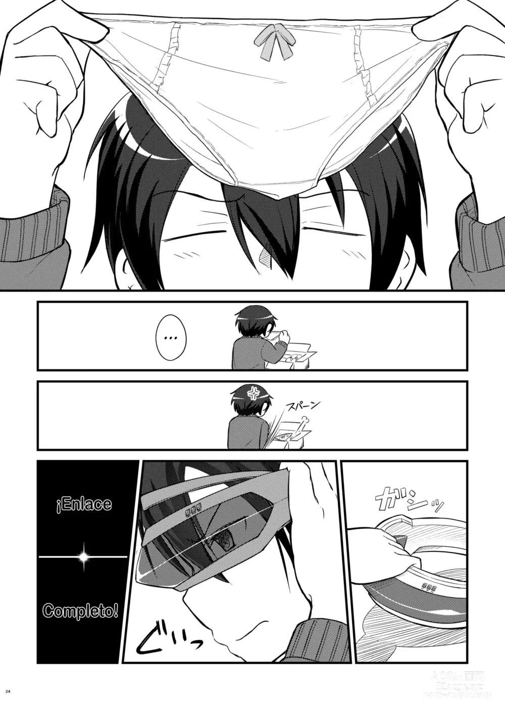 Page 22 of doujinshi Kiriko Route Another #01 ~Kousoku Denma Shojo Soushitsu Hen~