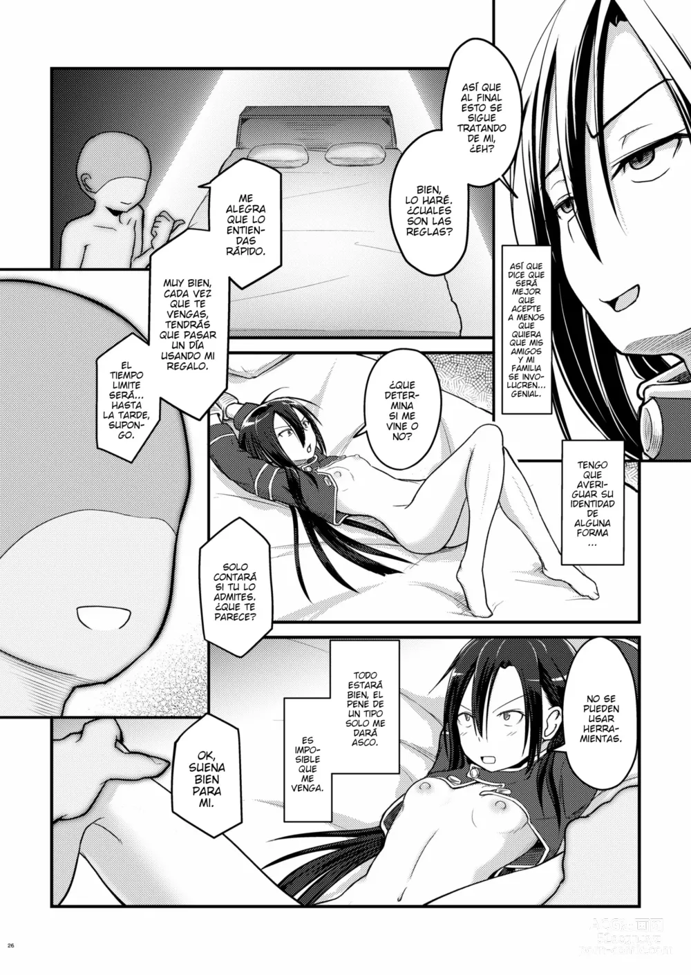 Page 24 of doujinshi Kiriko Route Another #01 ~Kousoku Denma Shojo Soushitsu Hen~