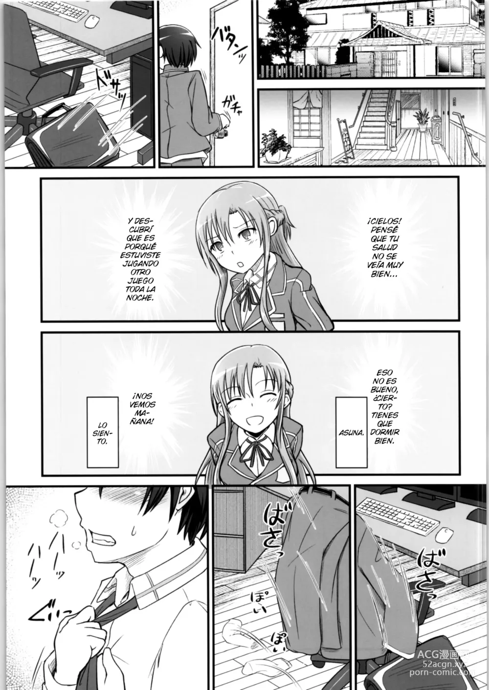 Page 8 of doujinshi Kiriko Route Another #02 ~Shitagi Josou Jii Kyouyou Hen~