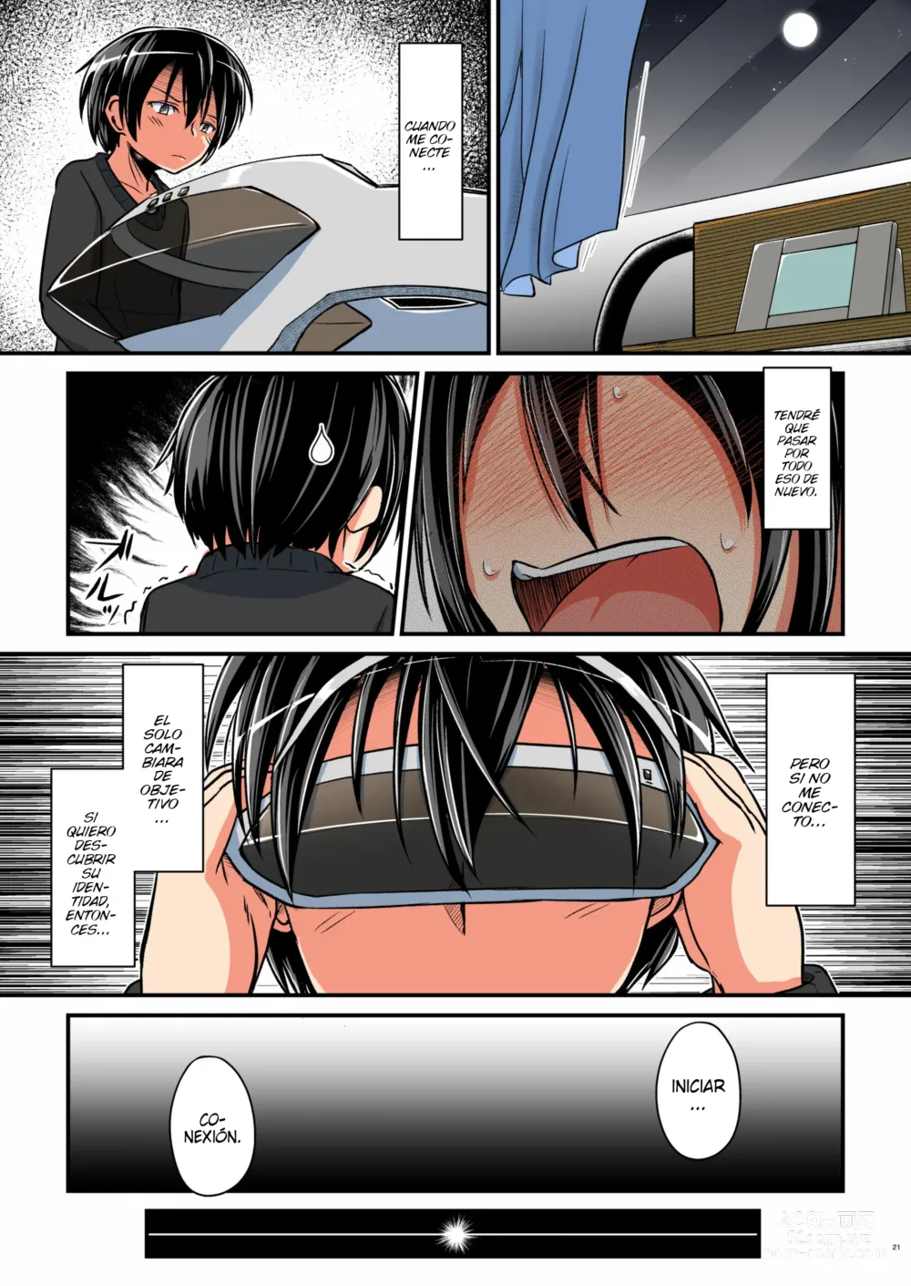 Page 20 of doujinshi Kiriko Route Another #03 ~Kairaku Choukyou Anal Kaihatsu Hen~