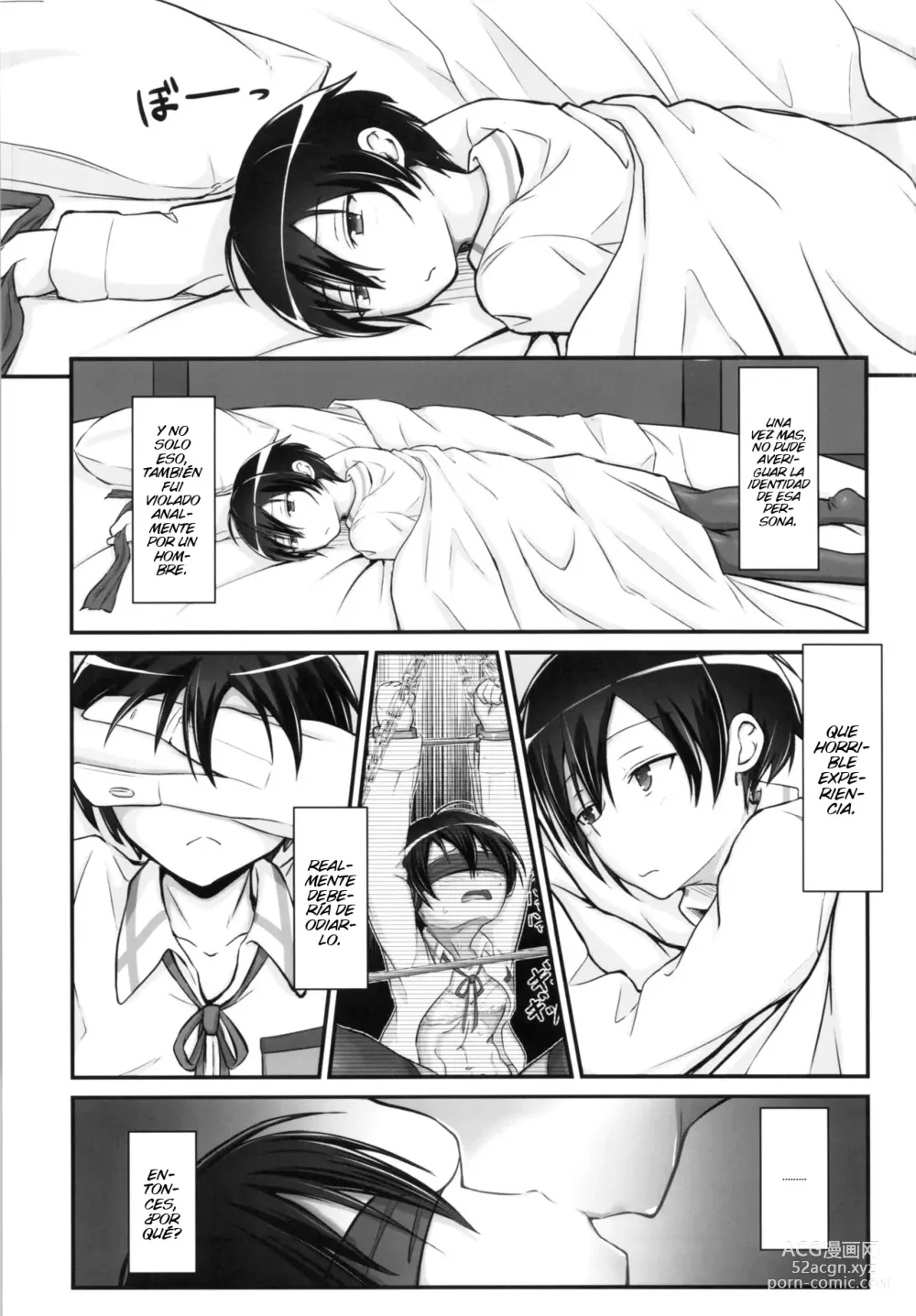 Page 40 of doujinshi Kiriko Route Another #05 ~Seifuku Josou Anal Junchi Hen~