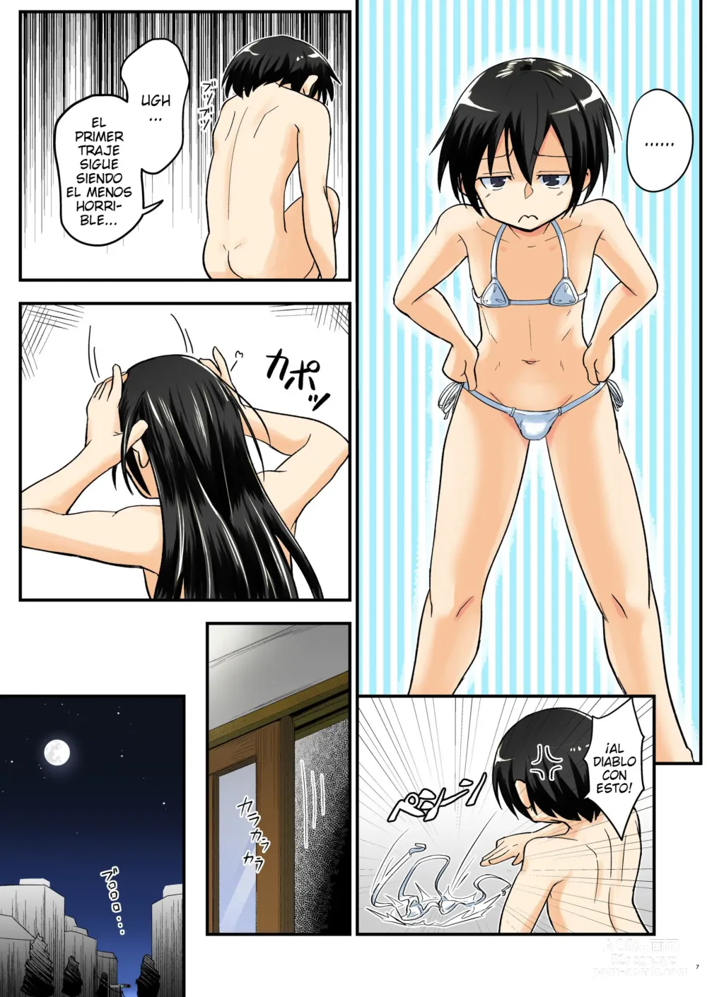 Page 7 of doujinshi Kiriko Route Another #07 ~Yagai Josou SAO Kouen Rape Hen~