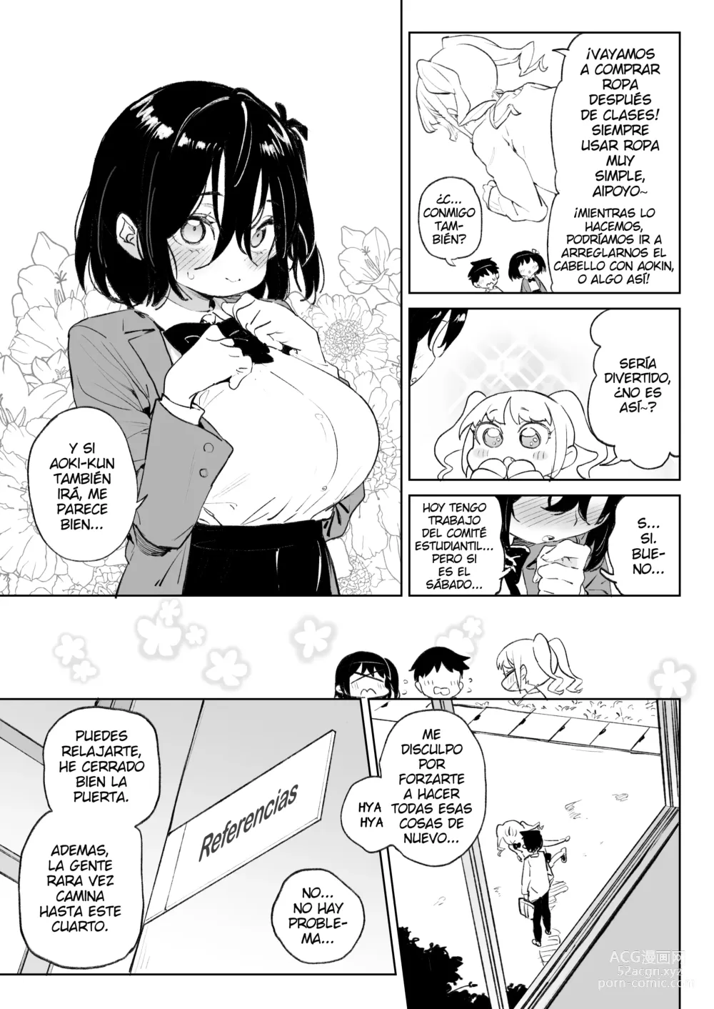 Page 4 of doujinshi Genki na Musume mo Otonashii Musume mo Chinpo no Mae de wa Kekkyoku no Tokoro Mesu de Aru.