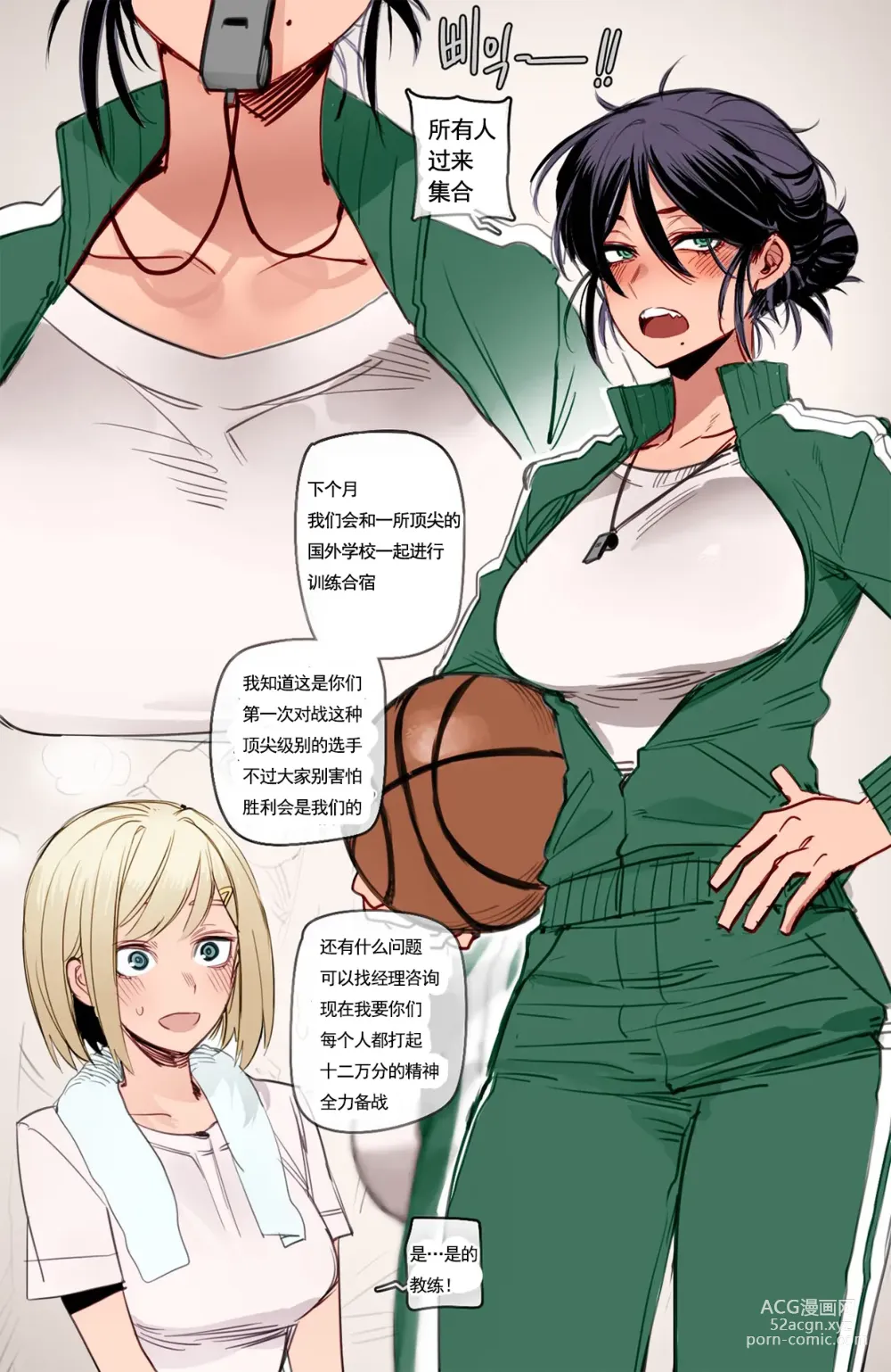 Page 1 of doujinshi Blacked Coach 媚黑教练