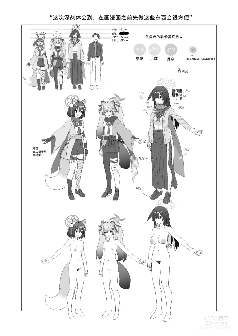 Page 26 of doujinshi 明明是透明的世界观...vol.03