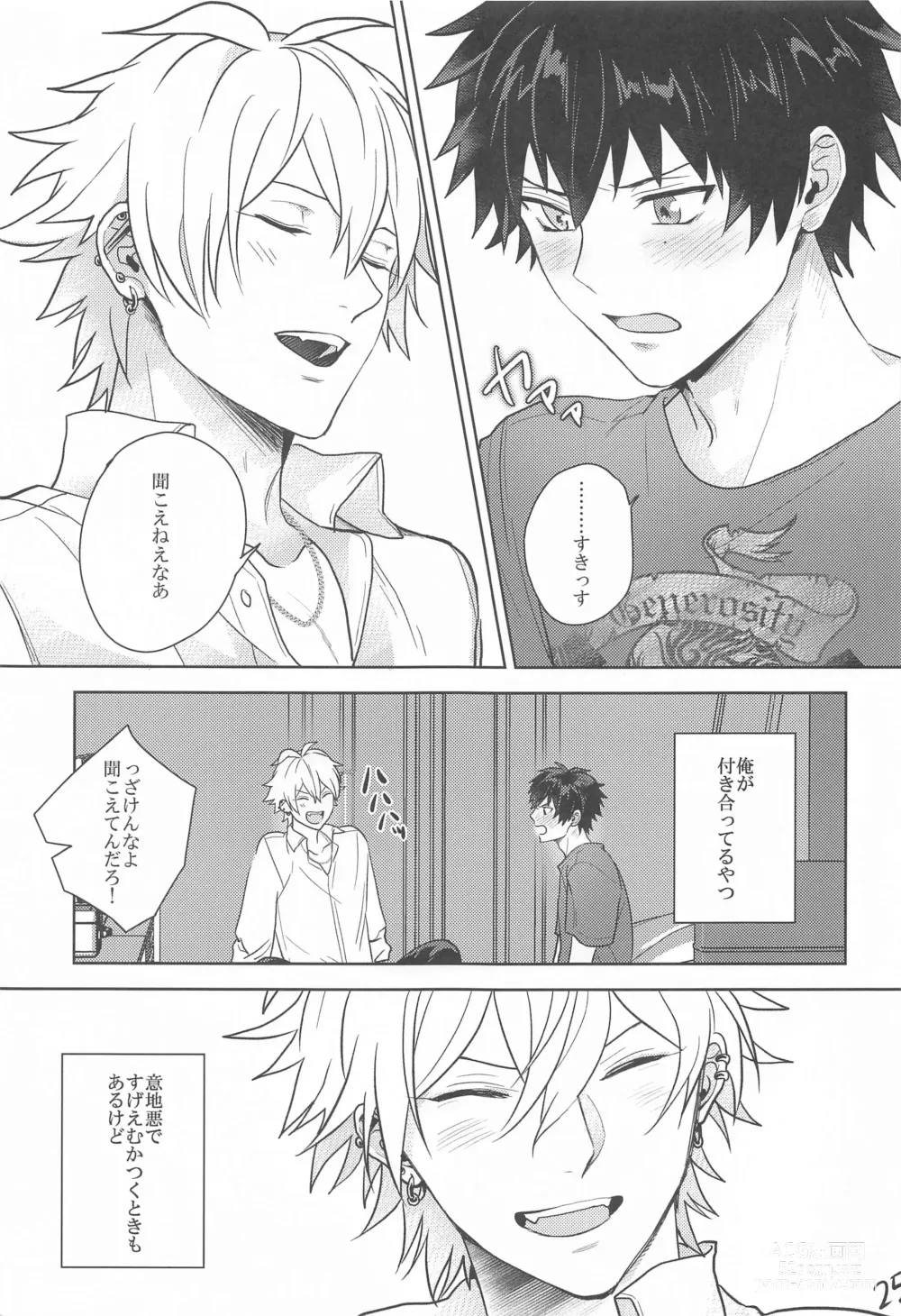 Page 24 of doujinshi Himitsu no Houkago