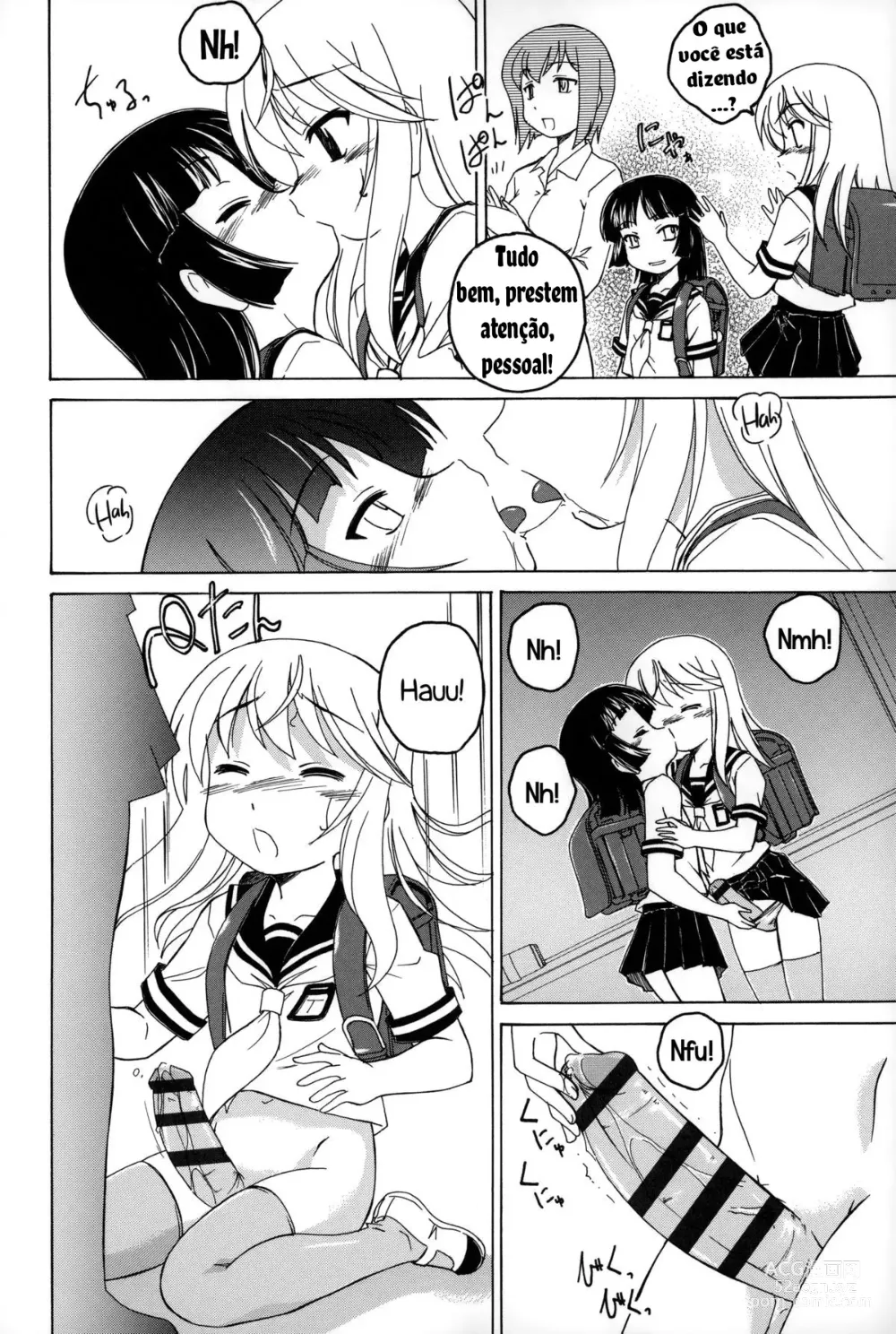 Page 16 of doujinshi The secret of Girls flowers