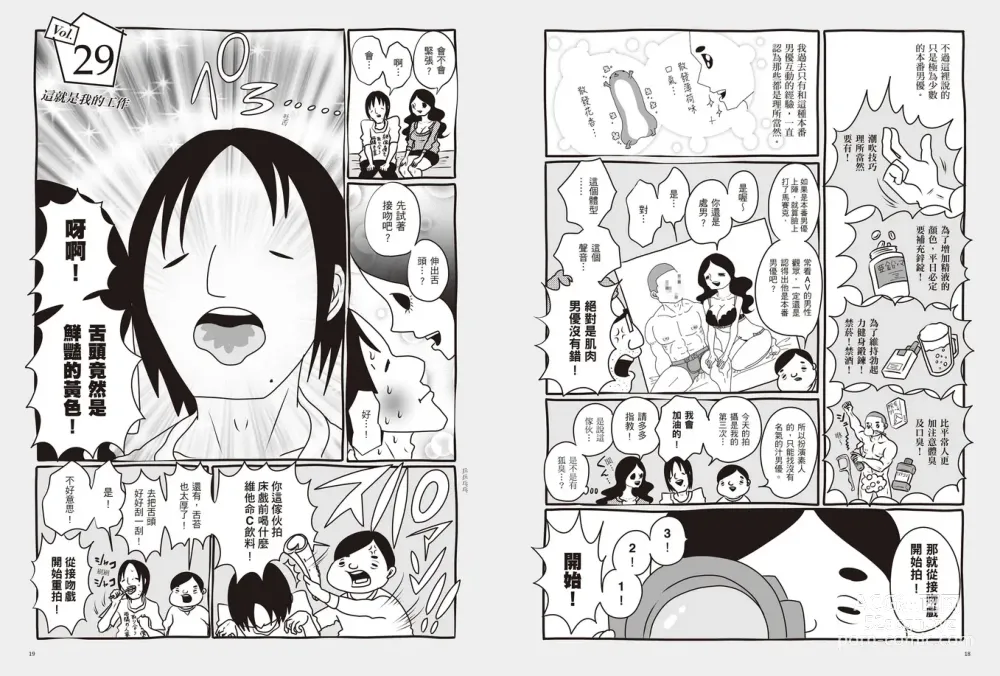 Page 13 of manga 我當AV女優的那些年 2