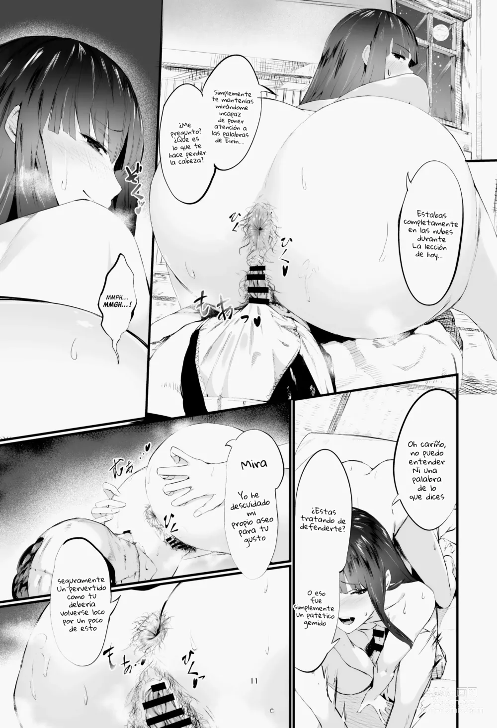 Page 10 of doujinshi Este, El epitafio de las victimas de la luna sangrienta