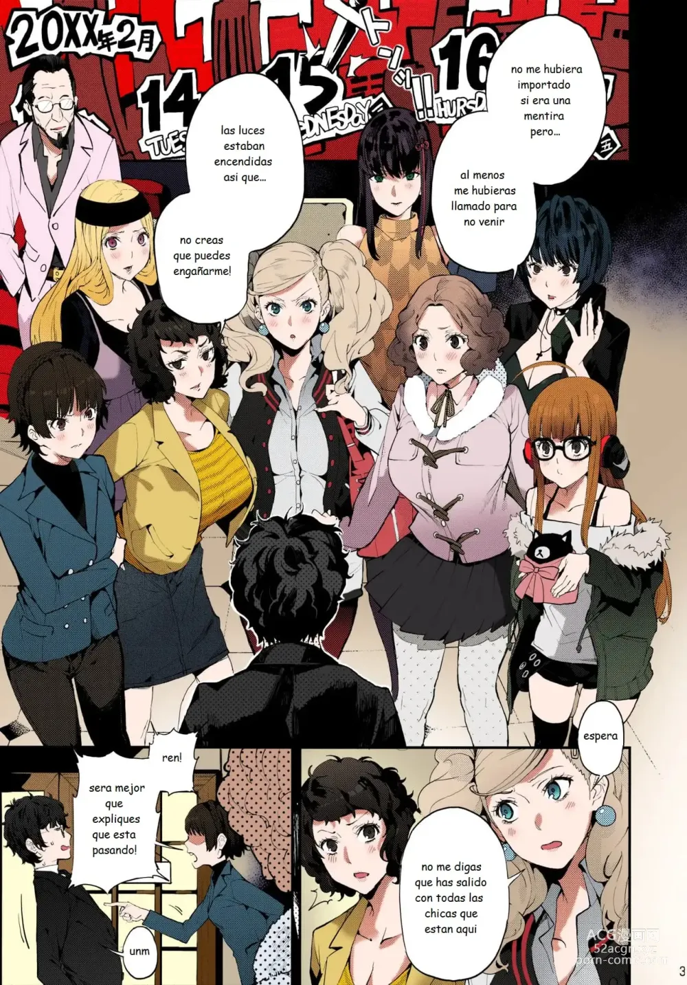 Page 4 of doujinshi Hattoubun no Persona