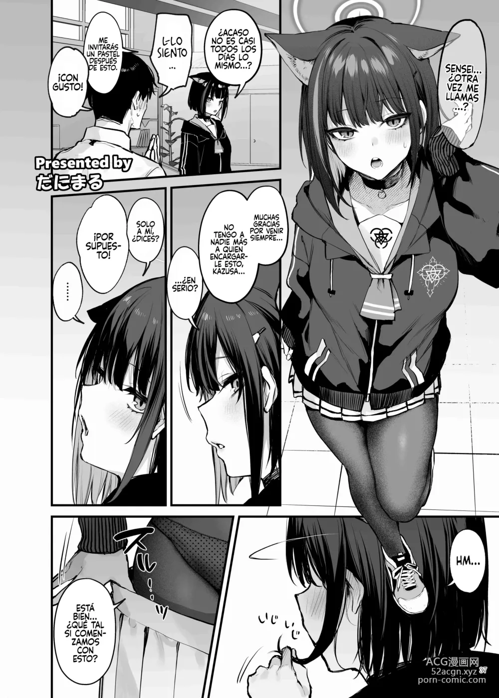 Page 14 of doujinshi BluArch Icha Love Ero Goudou Zetsurin Taisai