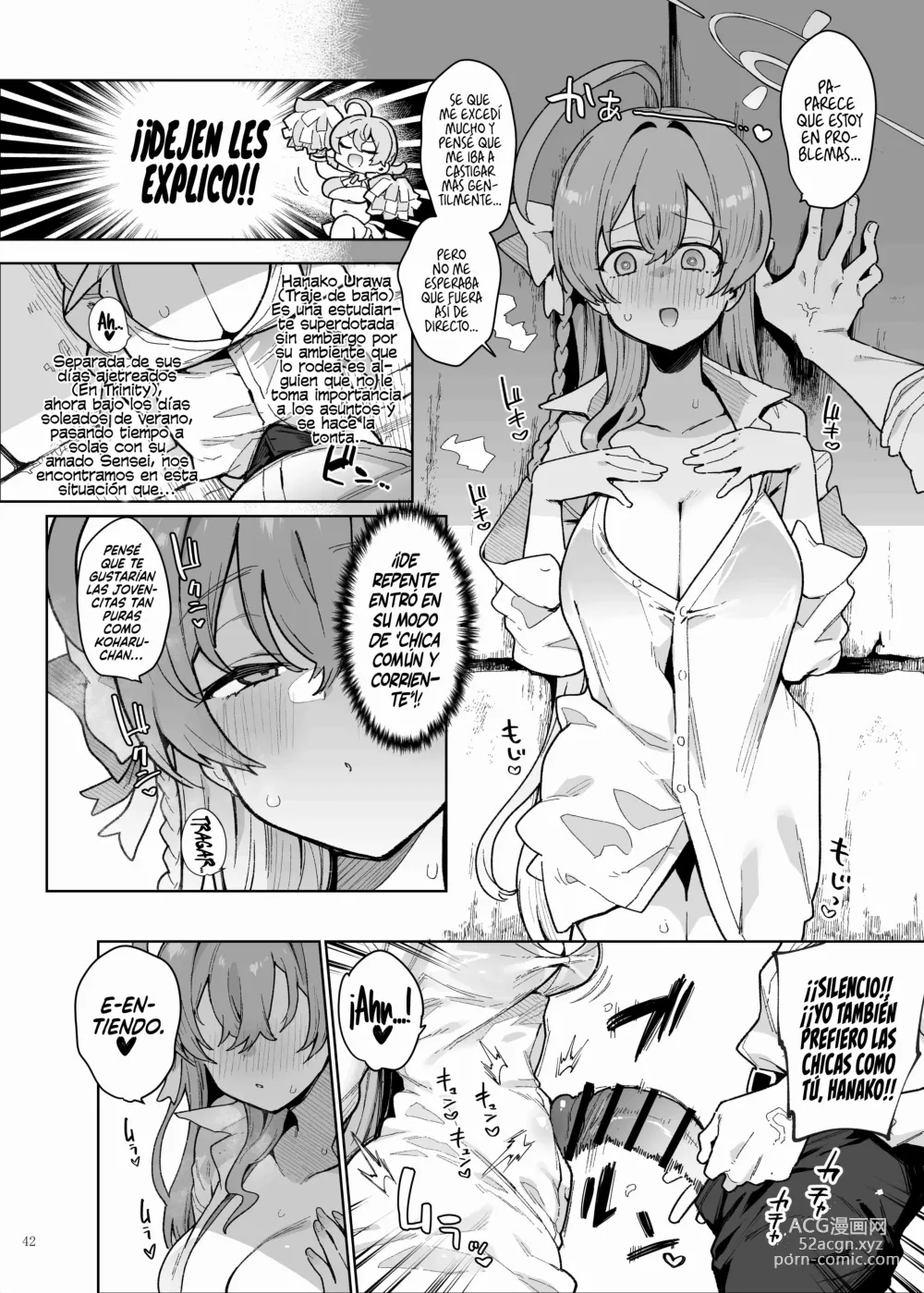 Page 19 of doujinshi BluArch Icha Love Ero Goudou Zetsurin Taisai