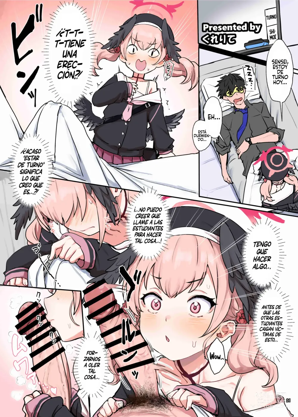 Page 10 of doujinshi BluArch Icha Love Ero Goudou Zetsurin Taisai