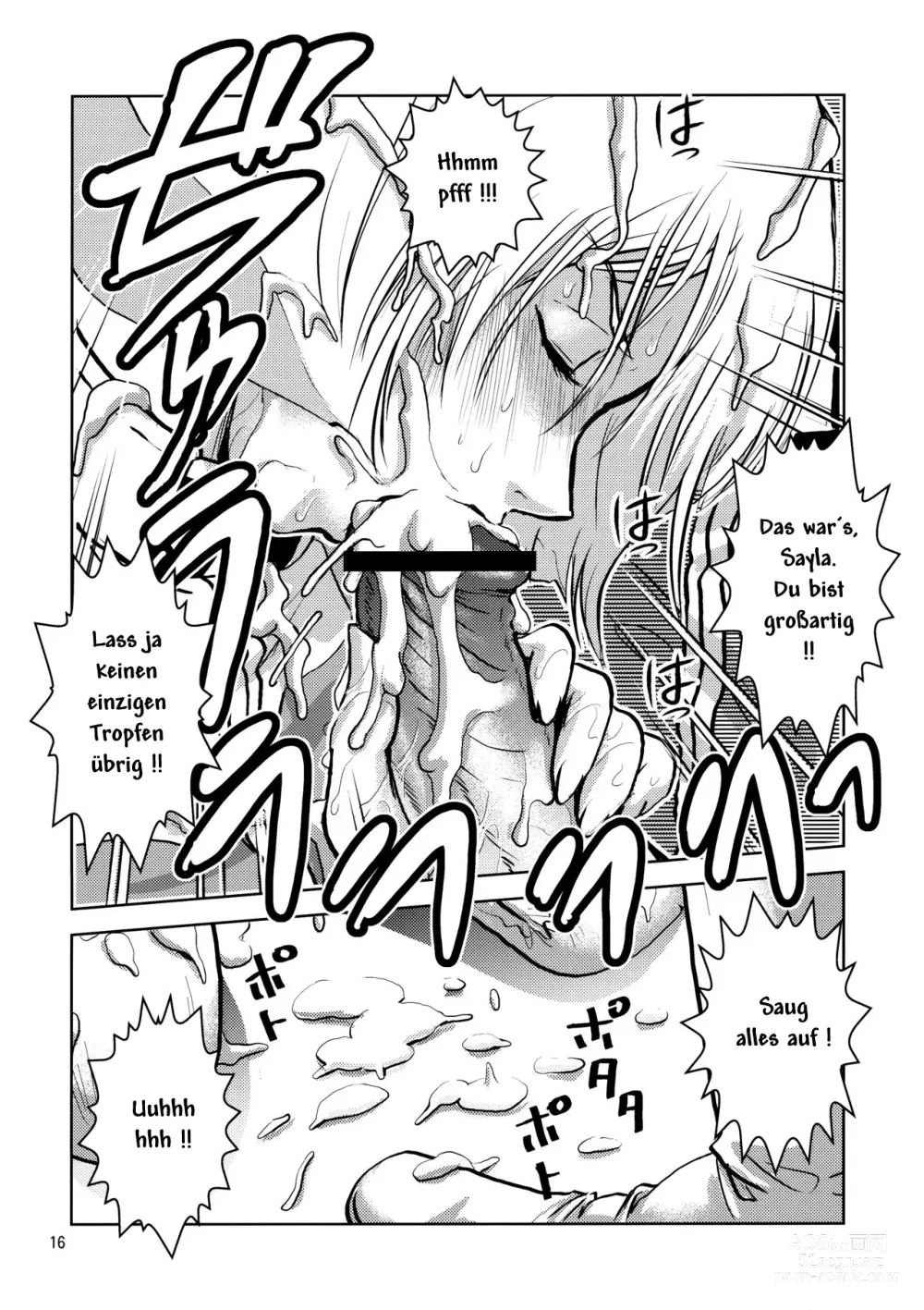 Page 15 of doujinshi Sayla Hatsujou  Horny Sayla