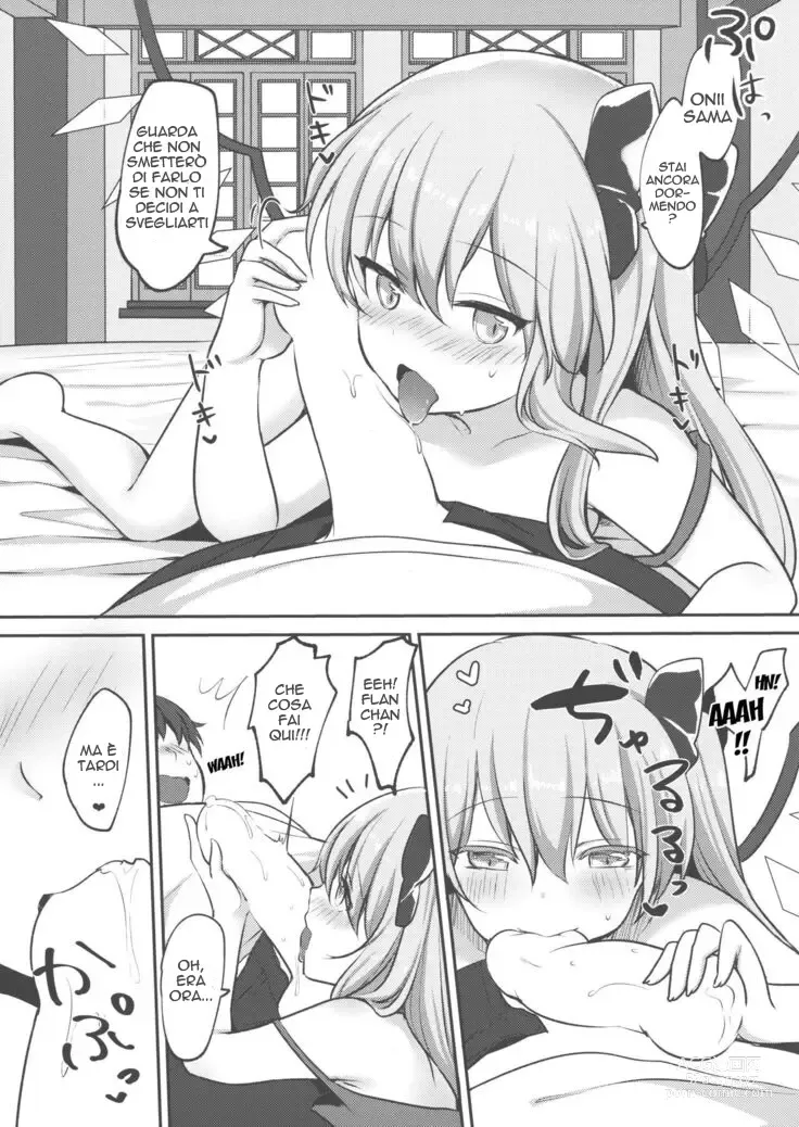 Page 8 of doujinshi Flan-chan ni Okoshite morau Hon