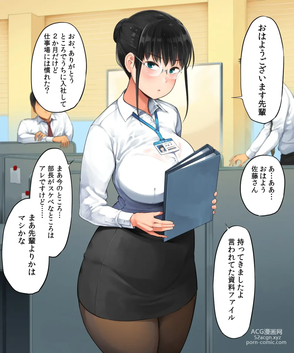 Page 7 of doujinshi Kumanico Tech (Kozakura Kumaneko)] The girl who joined the company mid-career was my favorite former AV actress.