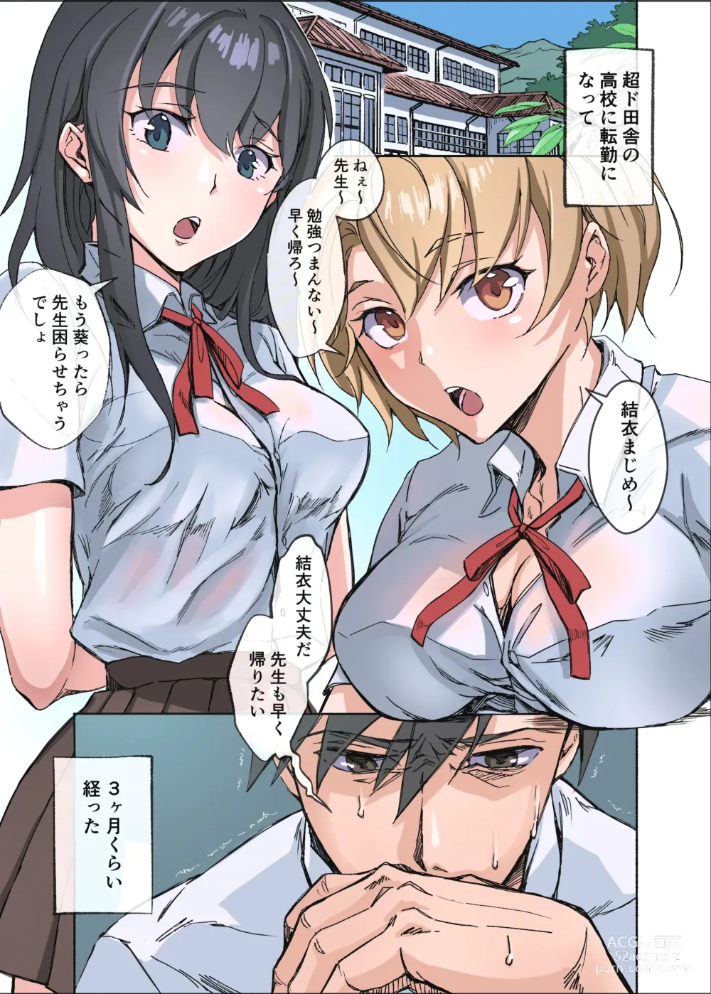 Page 2 of doujinshi 田舎の激チョロ女たちと無責任中出しまくりな日々