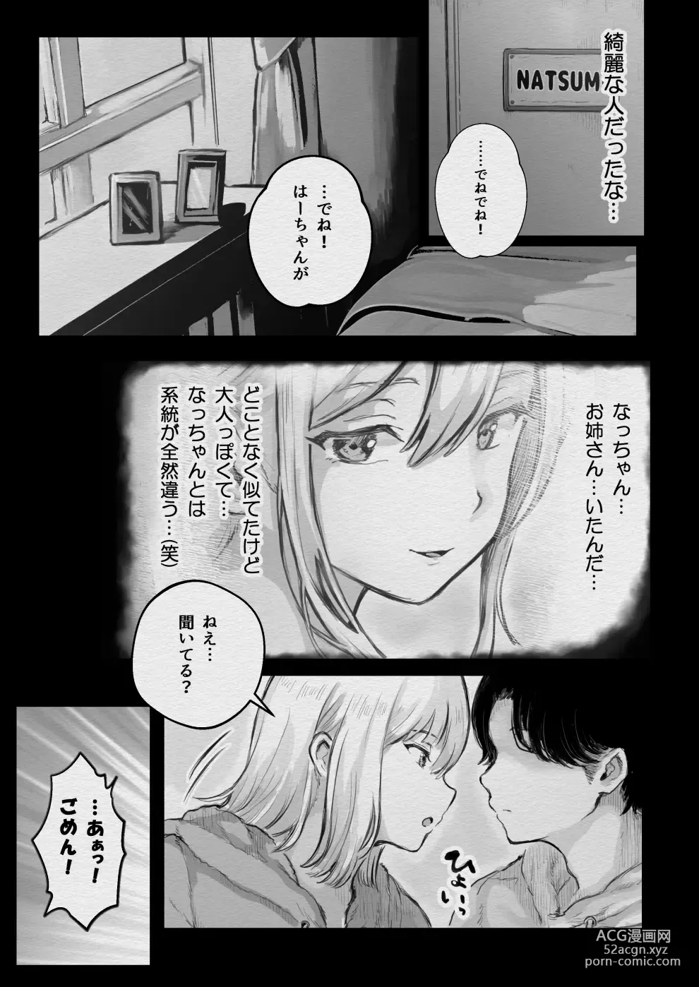 Page 9 of doujinshi Ore ga Netorareru? ~Chouzetsu Erosugiru Kanojo no Ane ni Semeraremakuri~Do-Erosugiru Kanojo no Ane ni Ore ga Netorareru