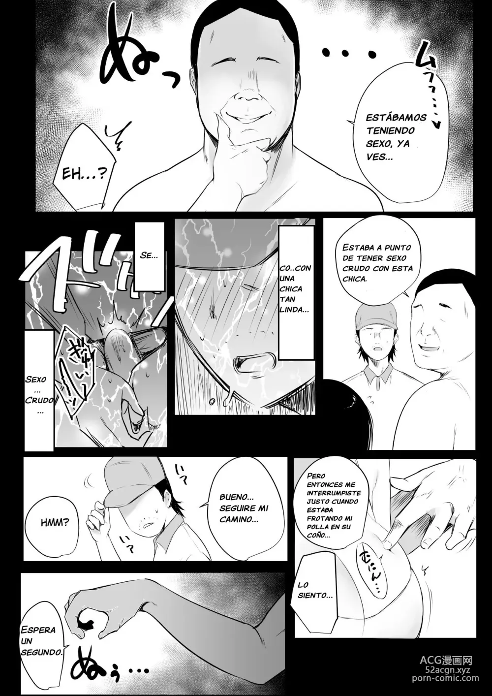 Page 15 of doujinshi Vi a una esposa de preparatoria de grandes pechos que solo deja que otro hombre la mime y abrace 5.