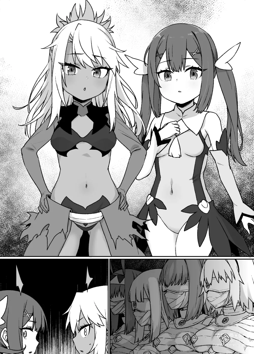 Page 9 of doujinshi FGO Sennou Tokuiten ~Chloe & Miyu Hen~