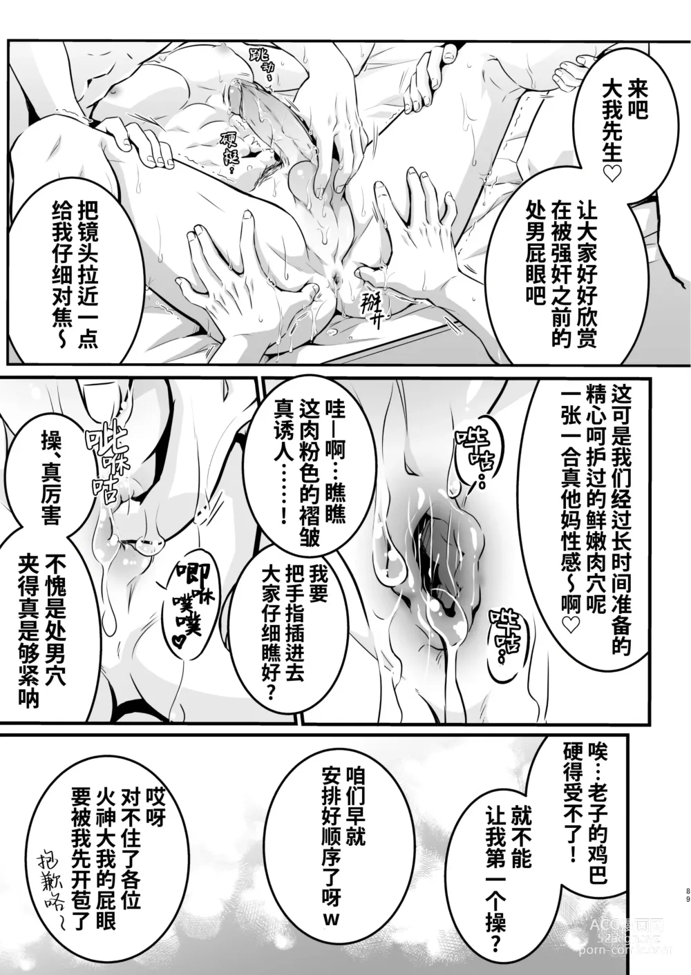 Page 89 of doujinshi 被下药迷奸而卷入GV的不明拍摄计划中、1 (decensored)